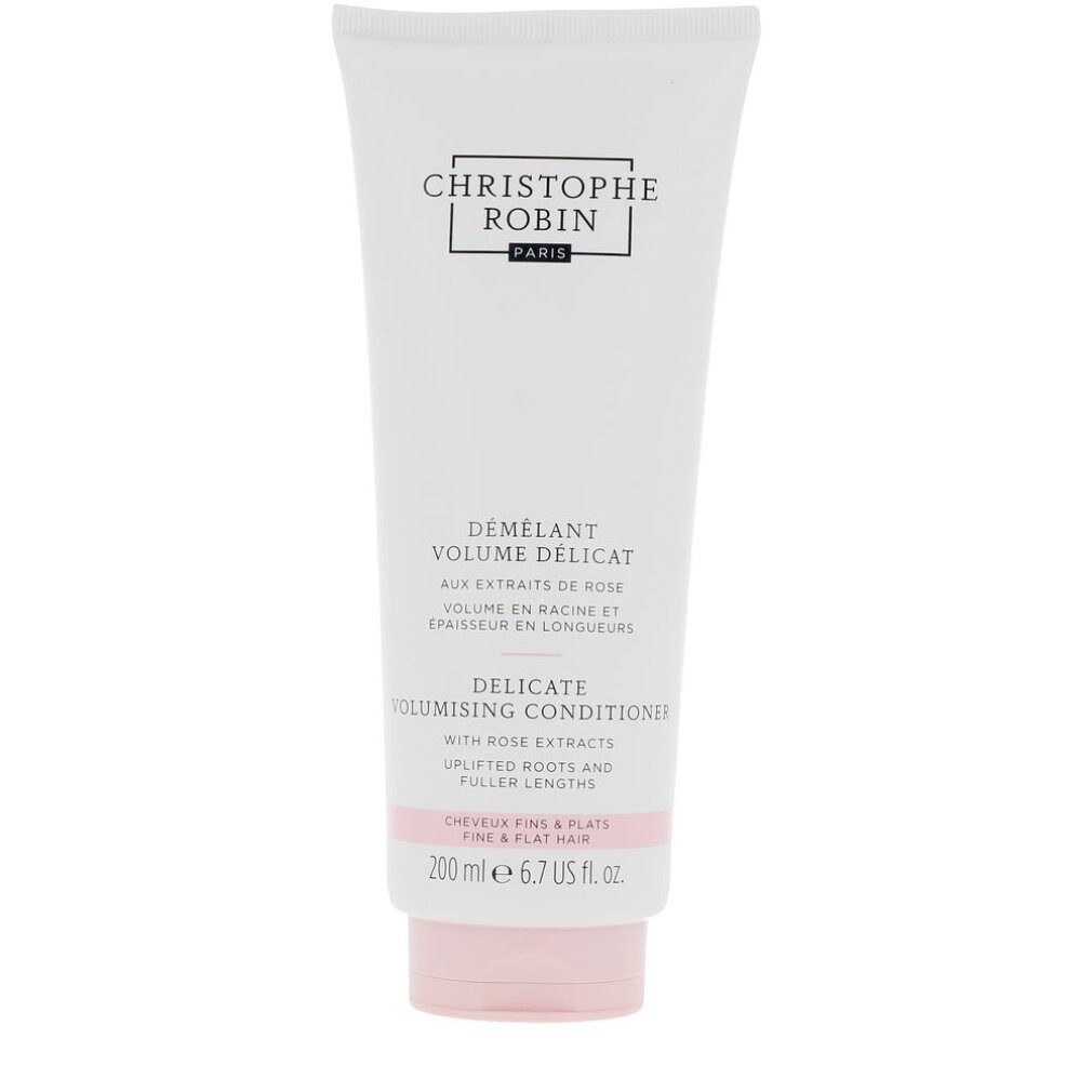 Christophe Robin Haarshampoo Démêlant volume naturel à la rose 250ml