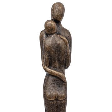 Aubaho Gartenfigur Skulptur Statue Figur Liebespaar Liebe Paar Hochzeit Eisen Garten 67cm