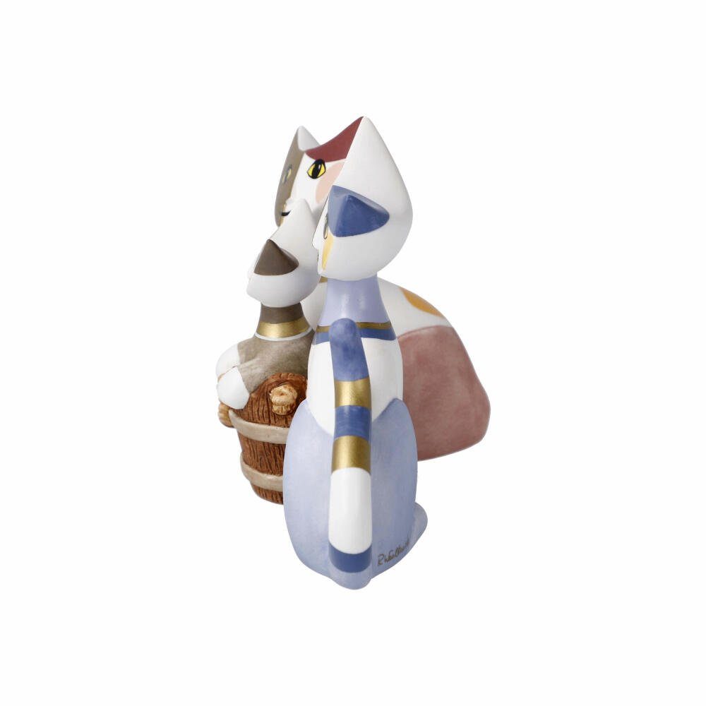 Goebel Dekofigur Rosina Wachtmeister - Katzen Il giorno del bagno