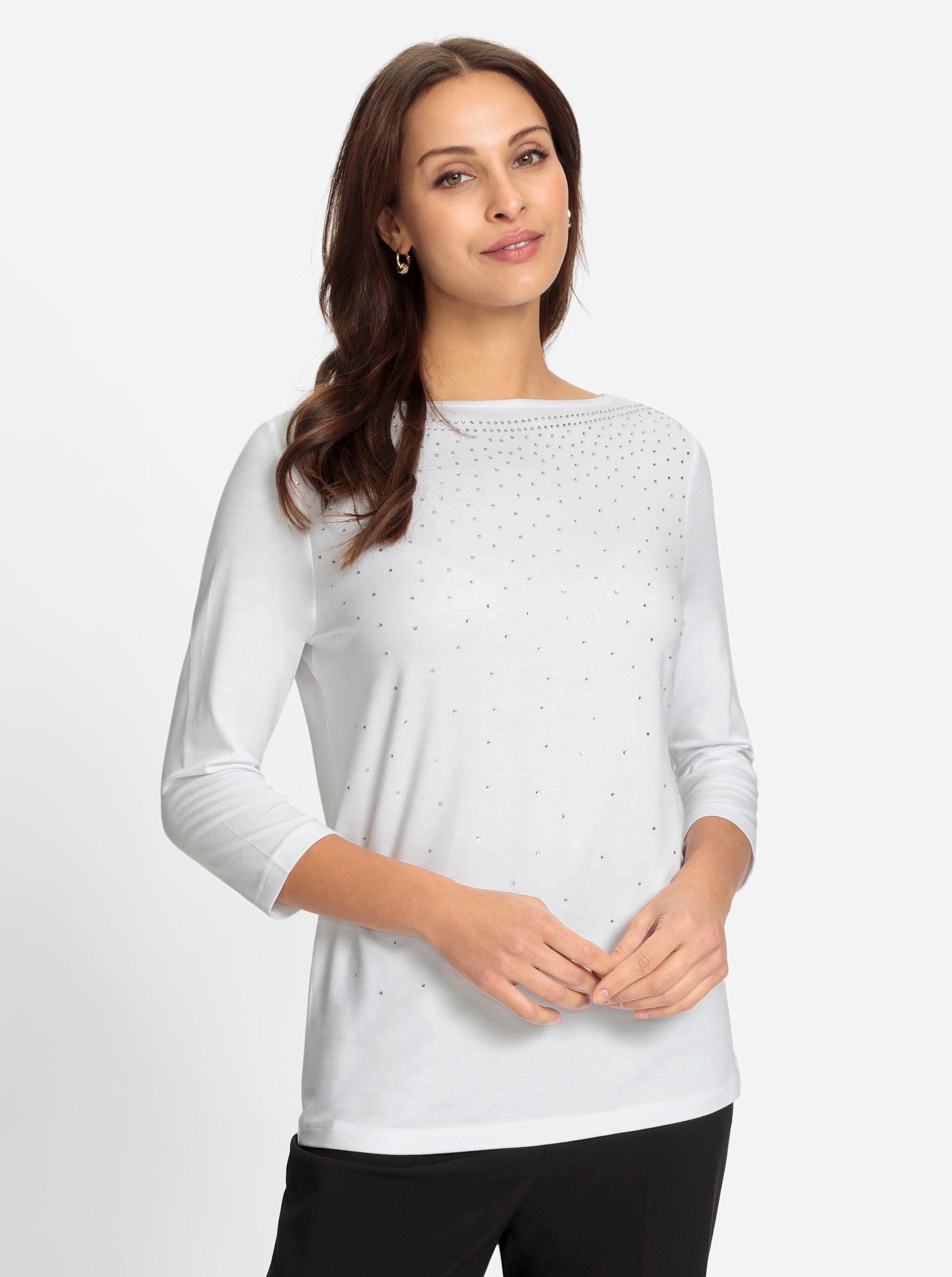 Lady 3/4-Arm-Shirt "3/4-Arm-Shirt", (1 tlg.) günstig online kaufen