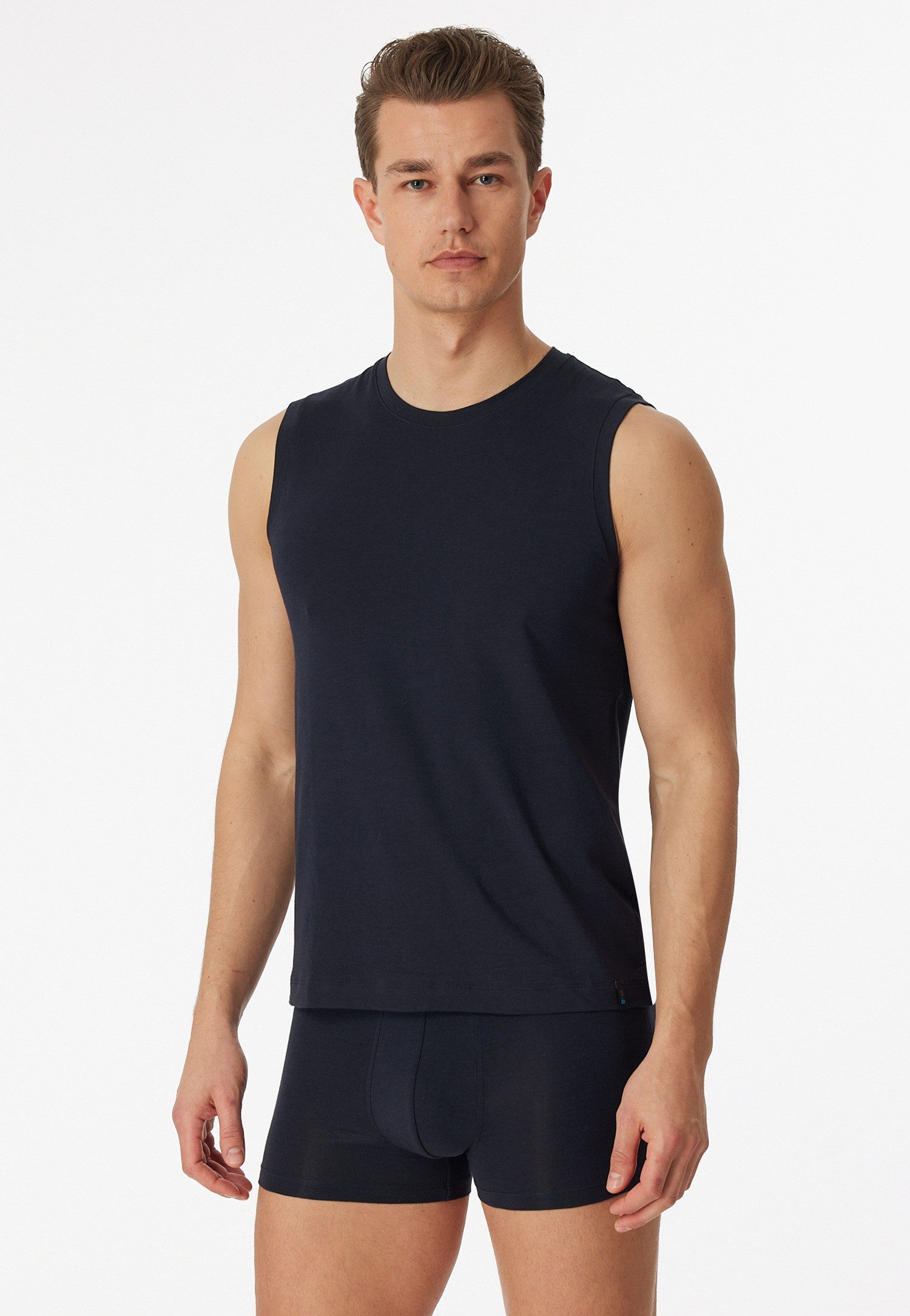 Schiesser Tanktop Tank Top Rundhals