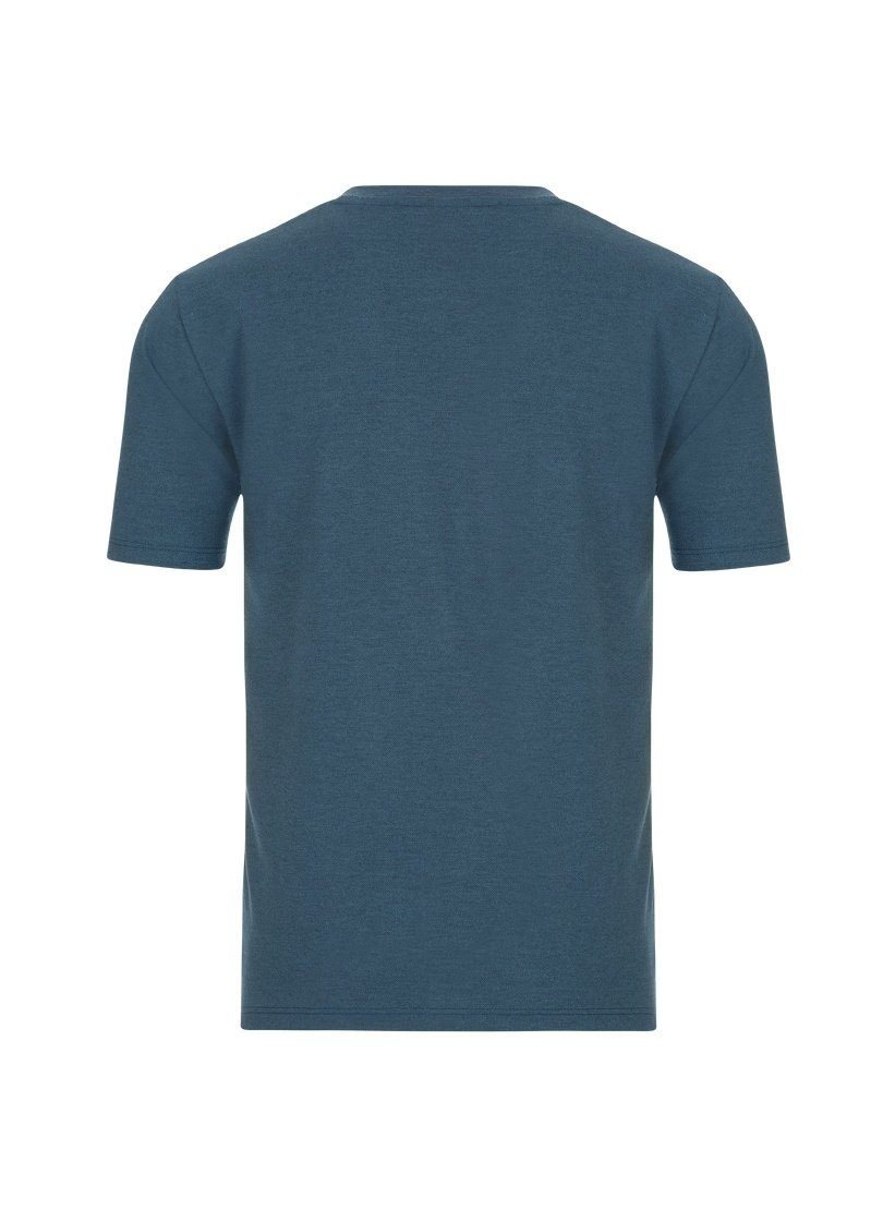 Piqué-Qualität in TRIGEMA T-Shirt T-Shirt jeans-melange Trigema