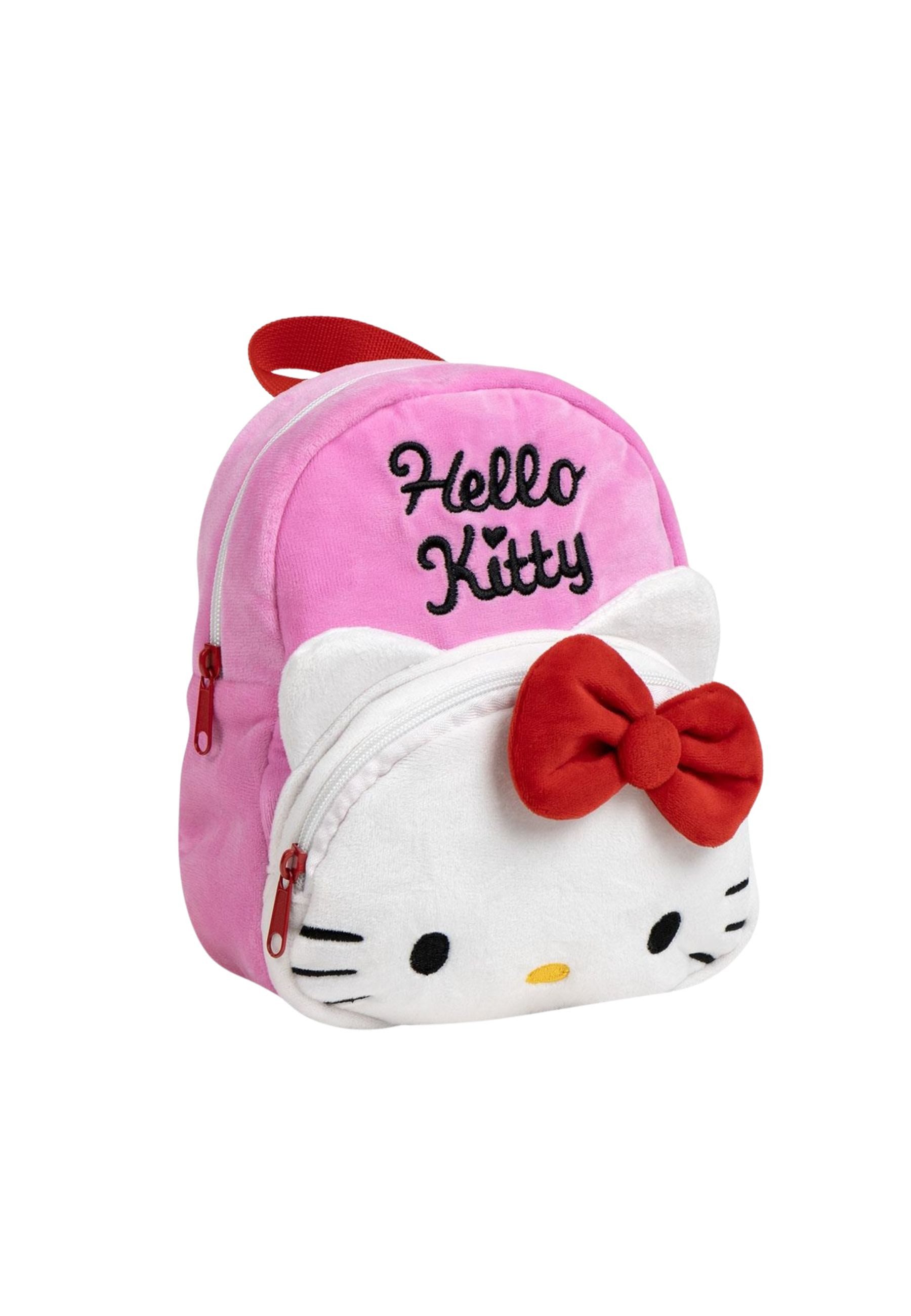 Disney Rucksack Kindergarten-Rucksack, Premium Plüsch-Figur Hello Kitty (Set)