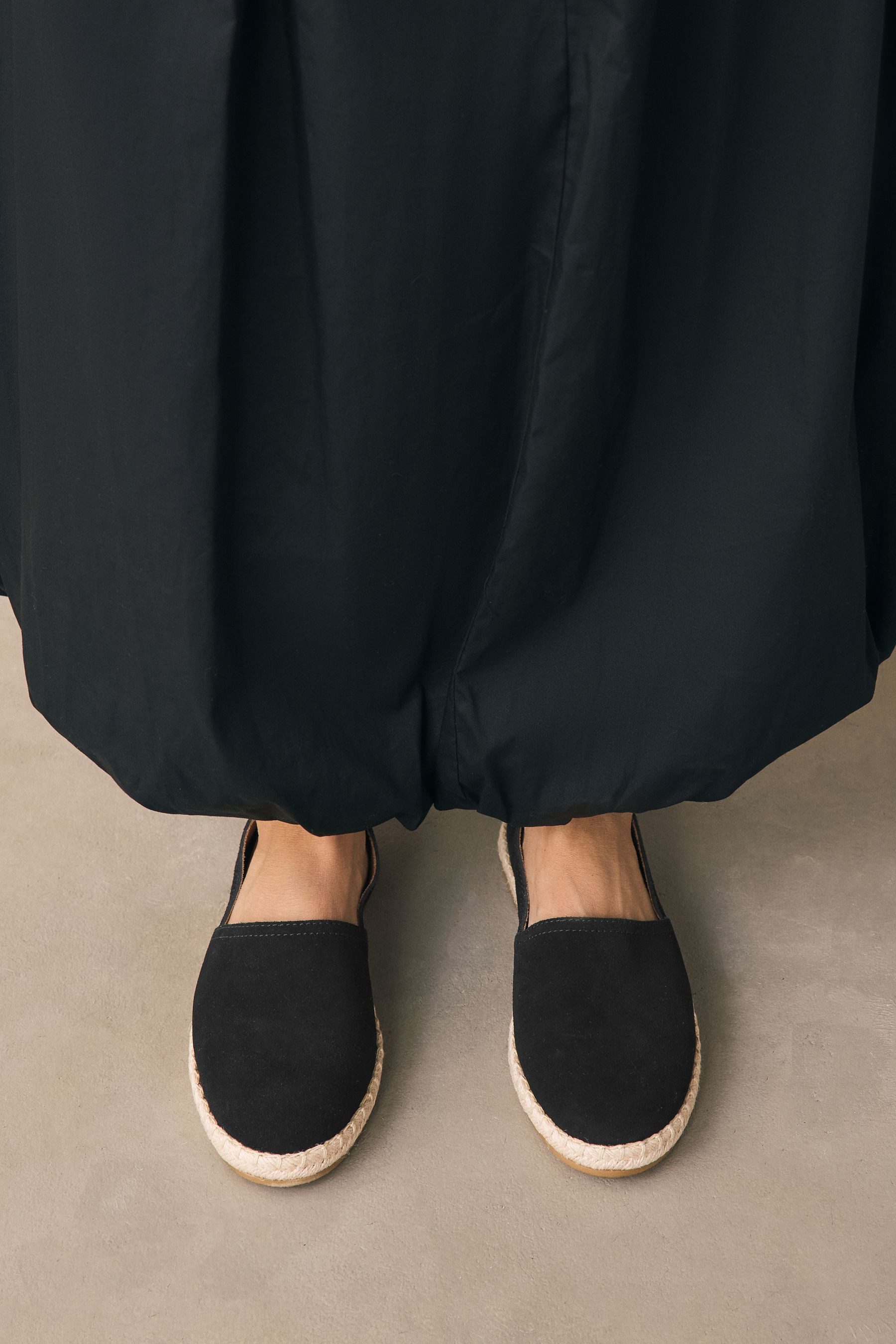 Next Forever Comfort® Espadrilles aus Veloursleder Espadrille (1-tlg)