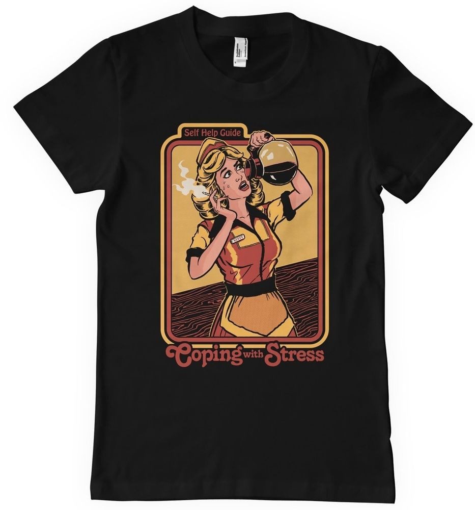 Steven Rhodes T-Shirt Coping With Stress Big Tall T-Shirt