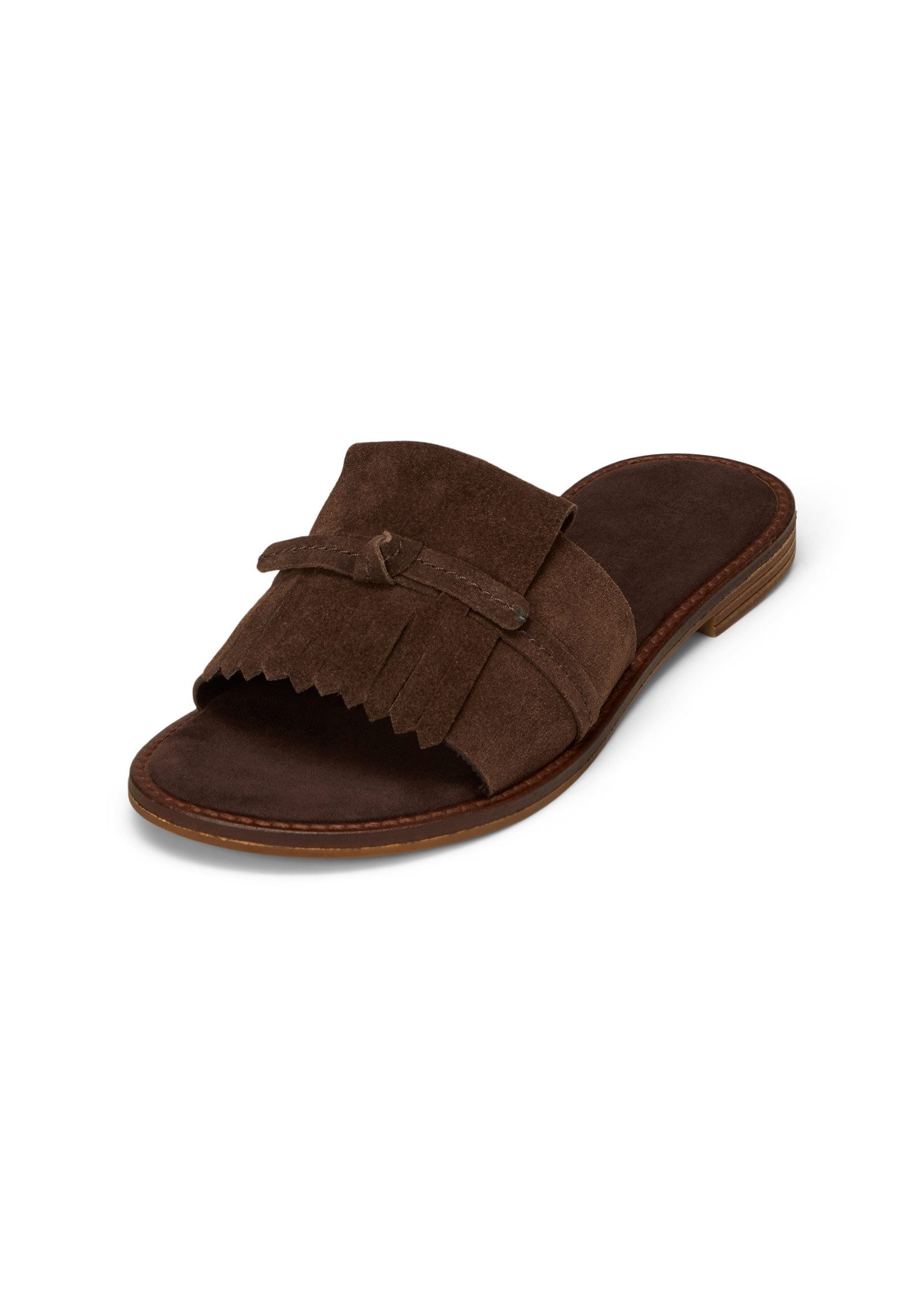 Marc O'Polo aus weichem Veloursleder Sandale