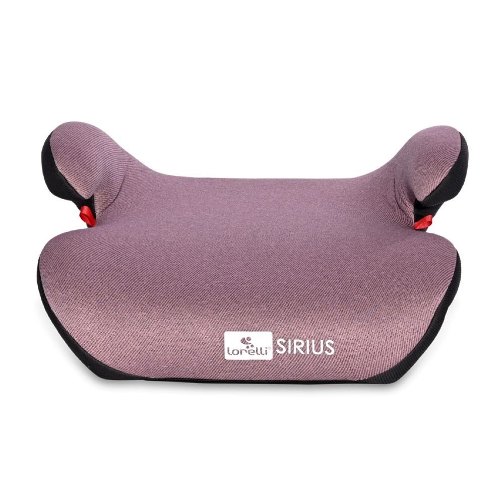 36 36kg) Bezug Sitzerhöhung abnehmbar (22 bis: Sirius Gruppe Kindersitzerhöhung Lorelli 3, pink Armlehne Isofix - kg,