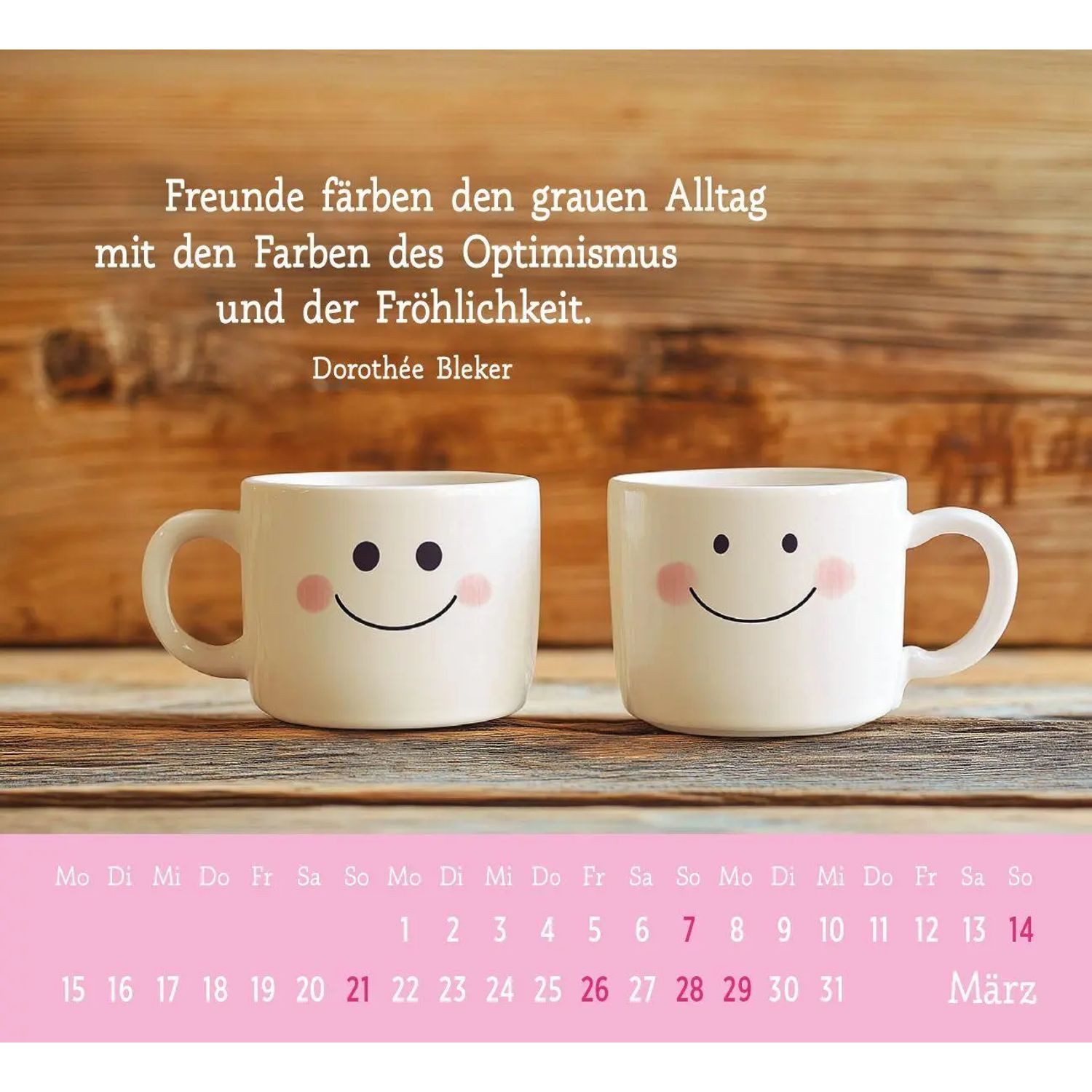 groh Verlag Monatskalender Mini-Kalender 2027: Der kleine Gute-Laune-Kalender