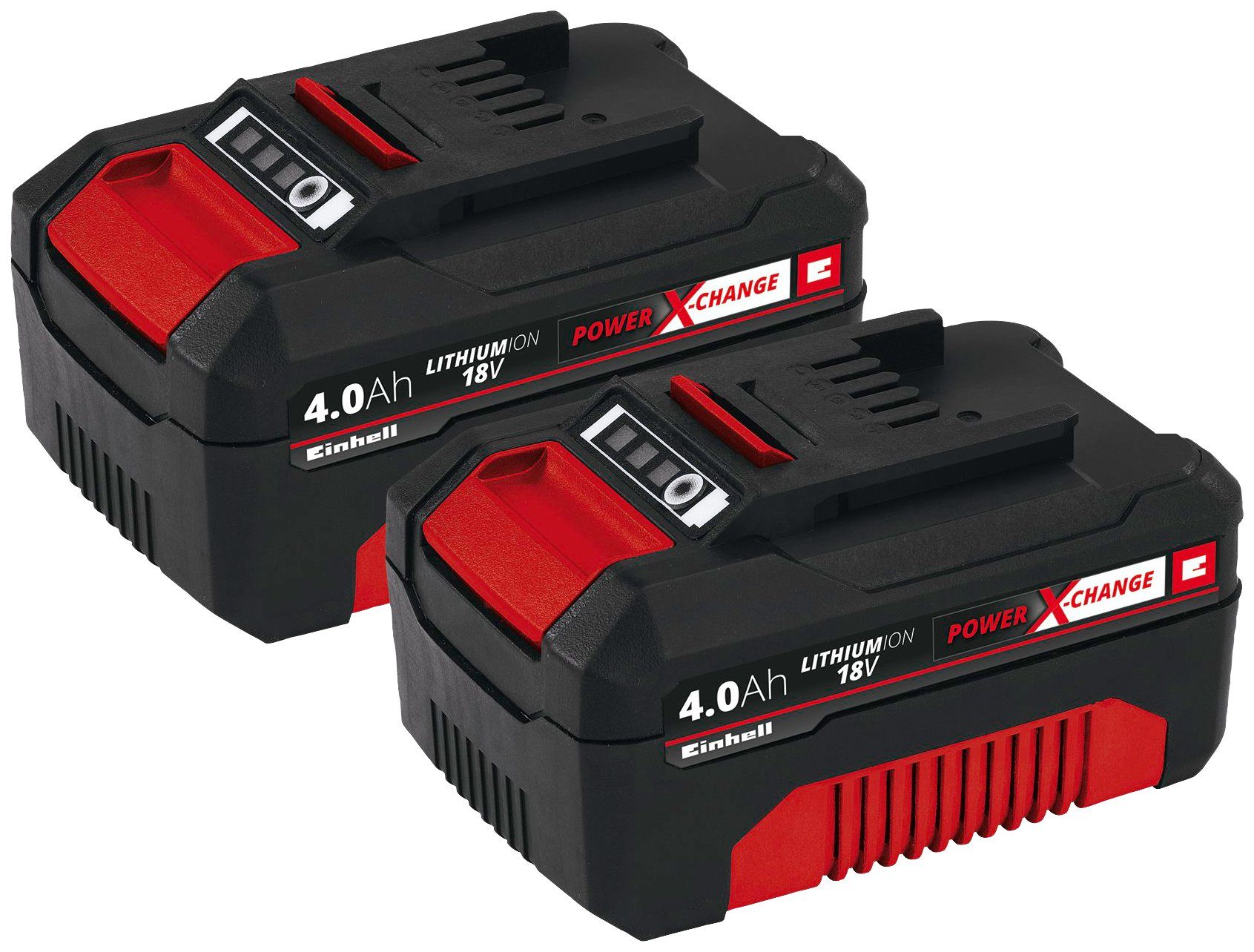 Einhell PXC-Twinpack Akku (18,0 V, 2 St), Power X-Change, 2-tlg., 18 V, 4 Ah