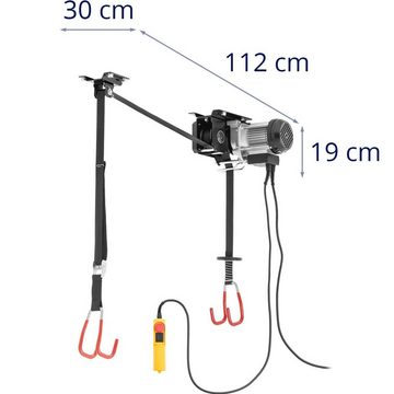 MSW Fahrradlift Elektrischer Fahrradlifter E-Bike-Lift Deckenlift 100 kg Höhe 3 m