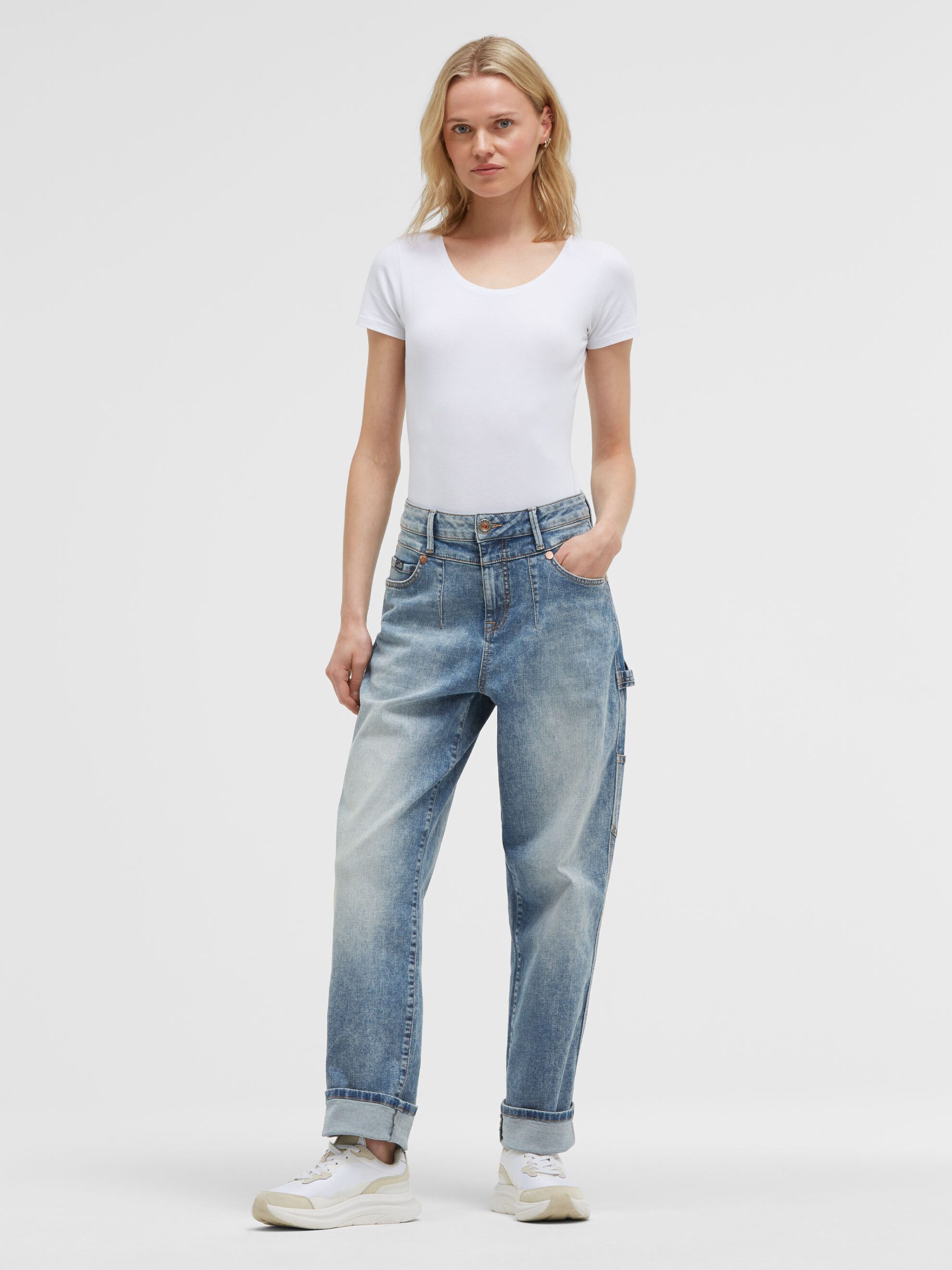 SOCCX Loose-fit-Jeans mit schmalem Bein – Bild 3 von 5