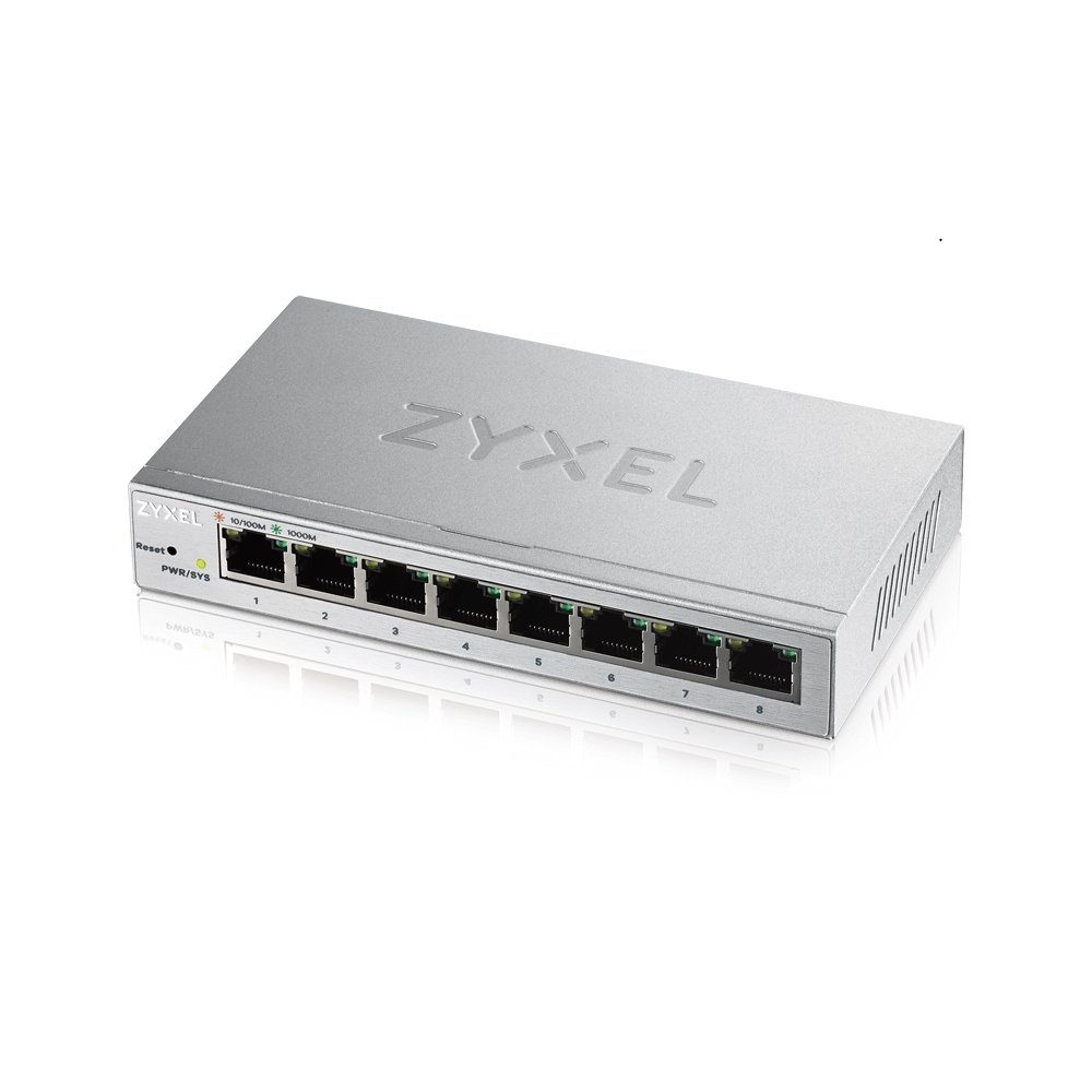 ZYXEL GS1200-8 8 Port Switch Netzwerk-Switch