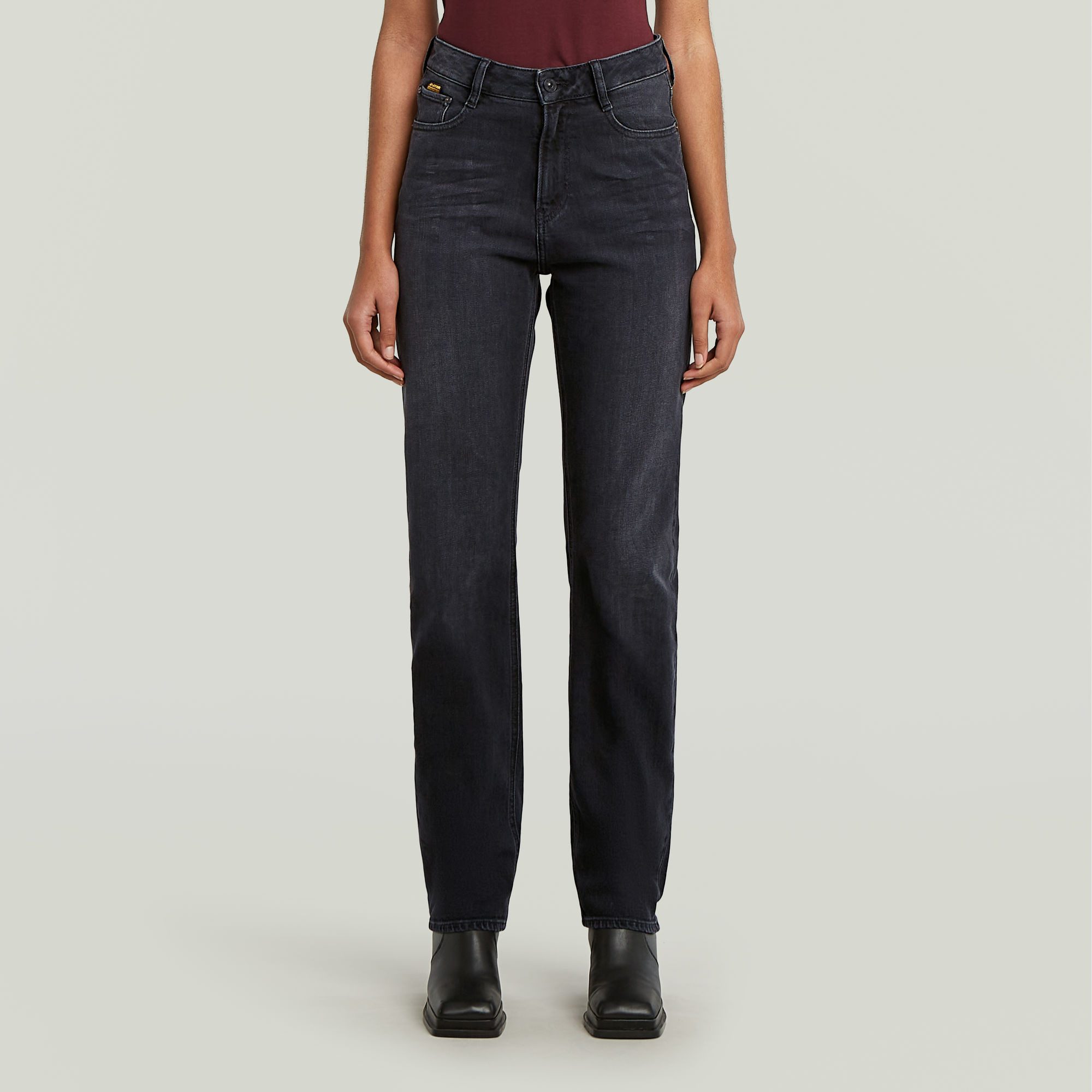 G-STAR Straight-Jeans Iggie Wmn Mid Rise günstig online kaufen