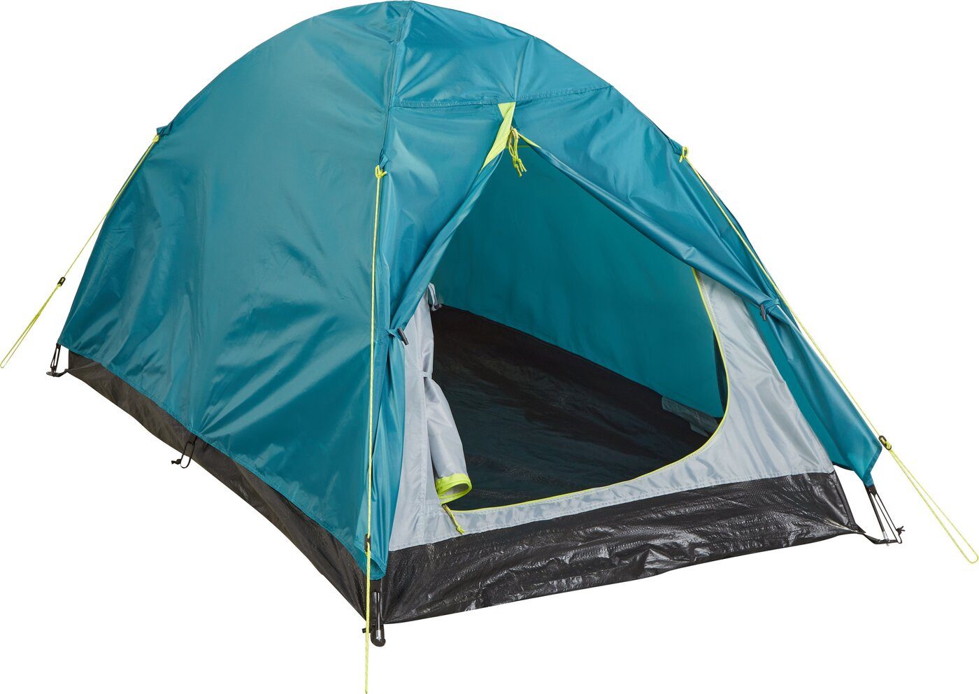 McKINLEY Wurfzelt Camping-Zelt VEGA 10.2 I BLUE PETROL/GREEN LI