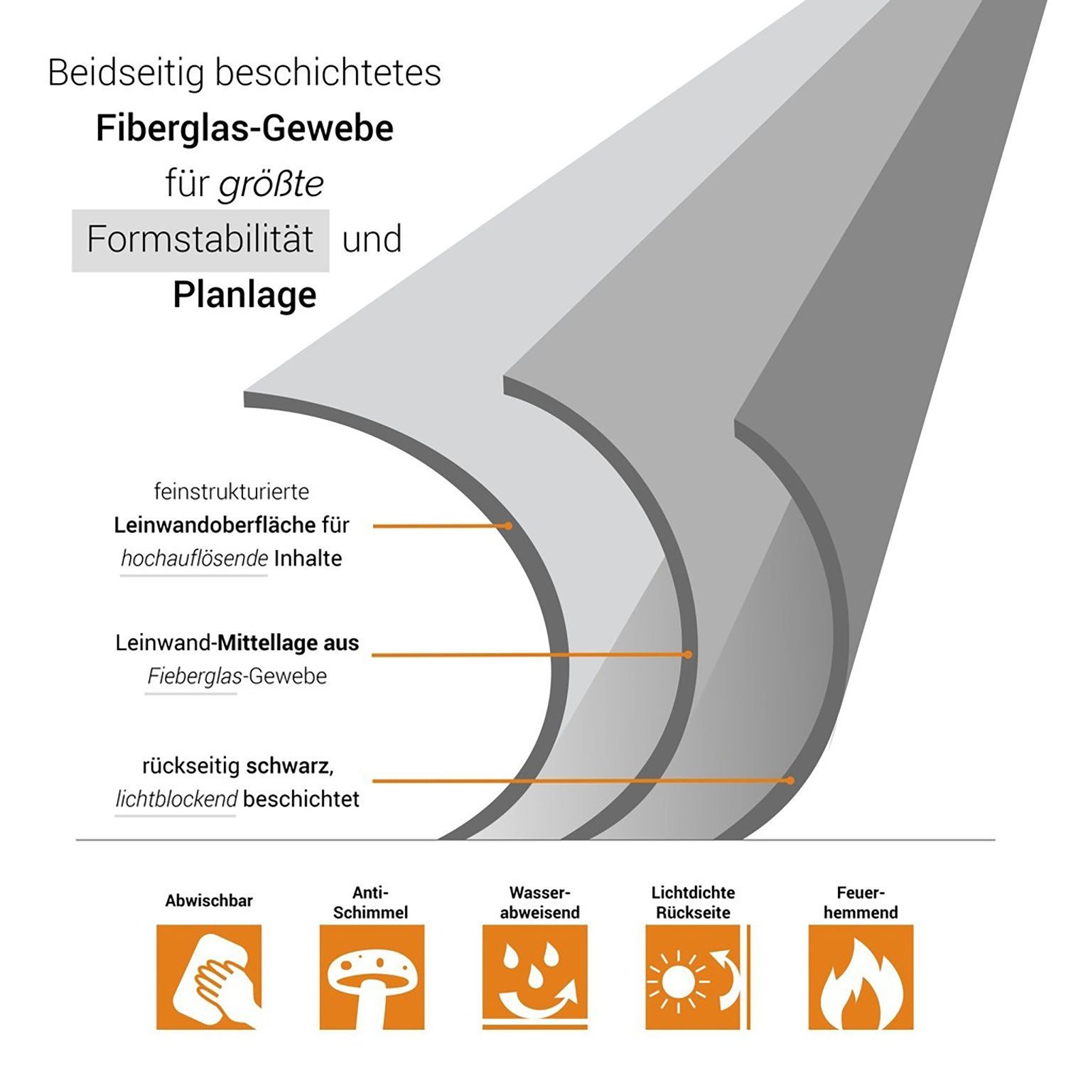 116cm, 1,2) (154 Rolloleinwand Professional 4:3, Celexon x Gain