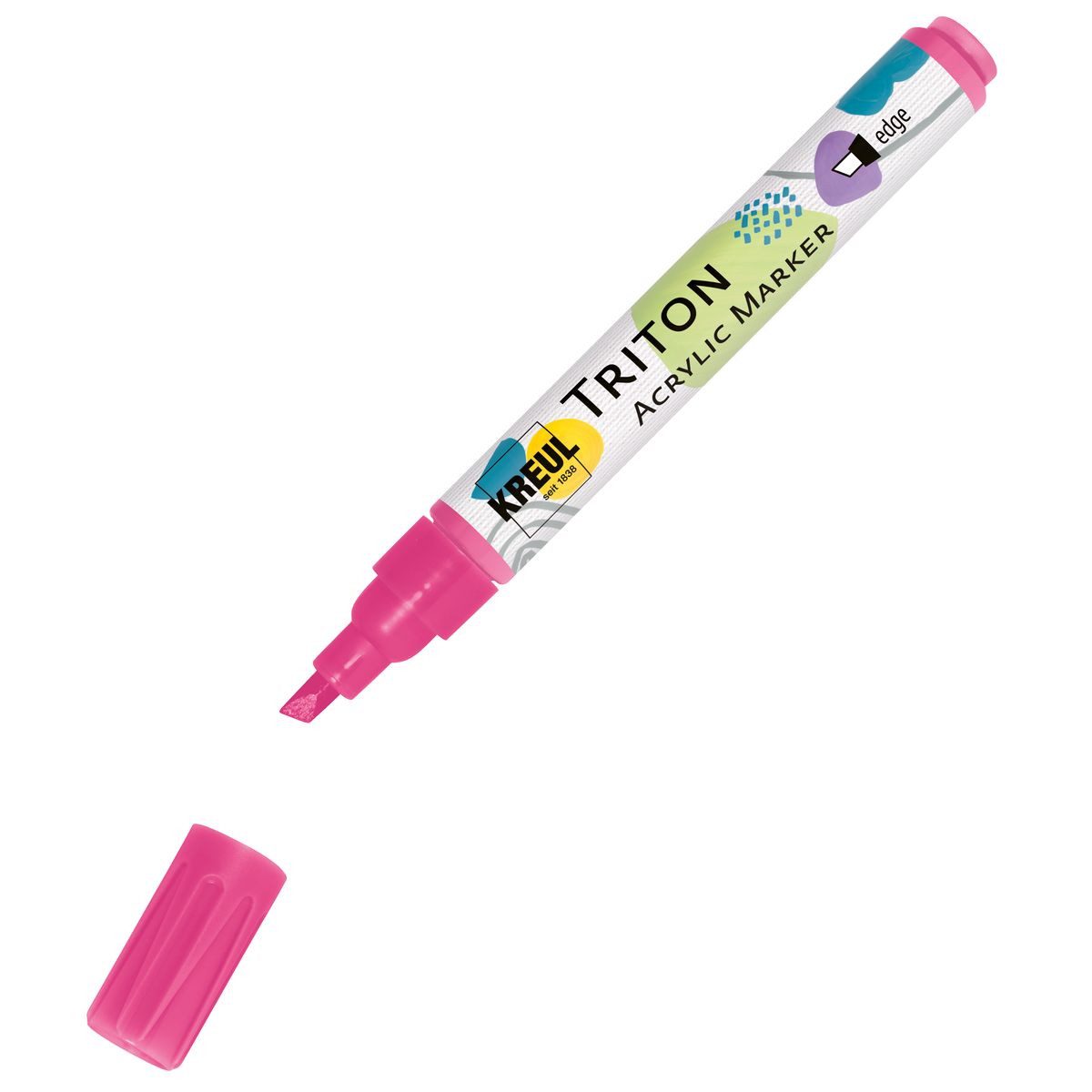 C. KREUL Marker KREUL Acrylmarker TRITON edge violettrot