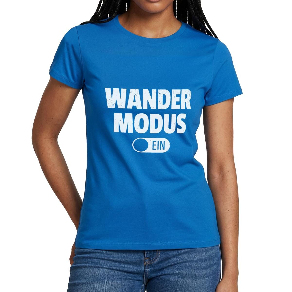 T-Shirt Wandermodus Ein Frauen T-Shirt