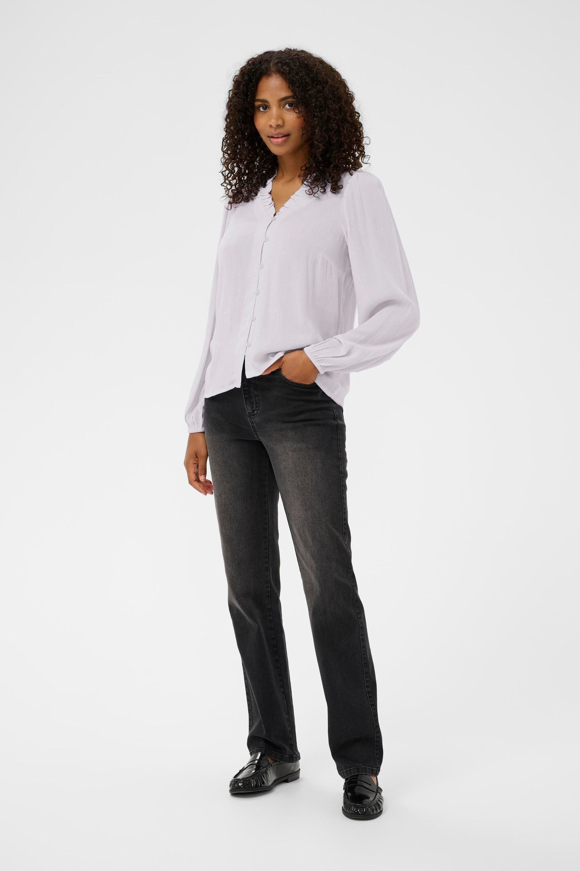 Langarmbluse Langarm-Bluse KAfia