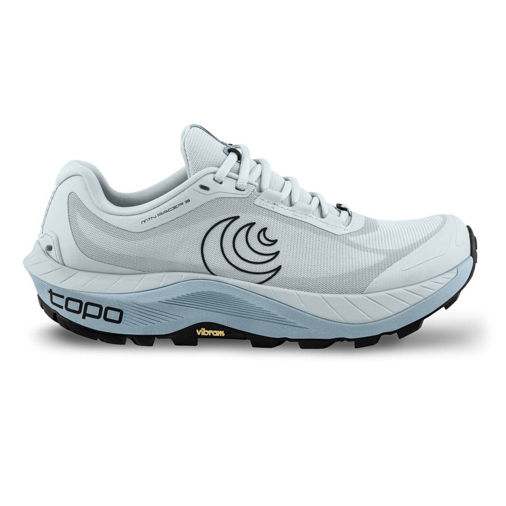 Topo MTN Racer 3 (Trail, Dämpfung, breitere Zehenbox) iceblue Damen Laufschuh