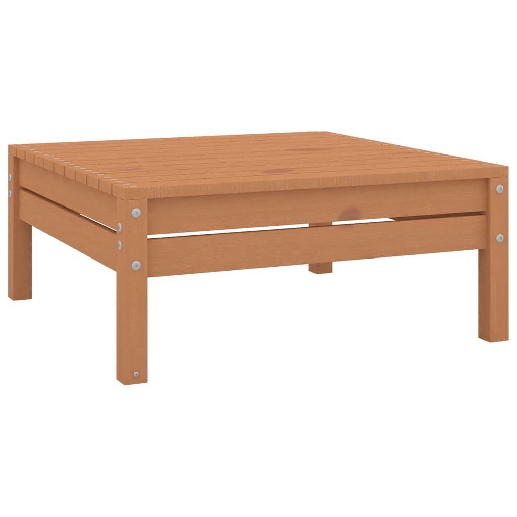 vidaXL Gartenlounge-Set 6-tlg. Garten-Lounge-Set Honigbraun Massivholz Kiefer, (1-tlg)