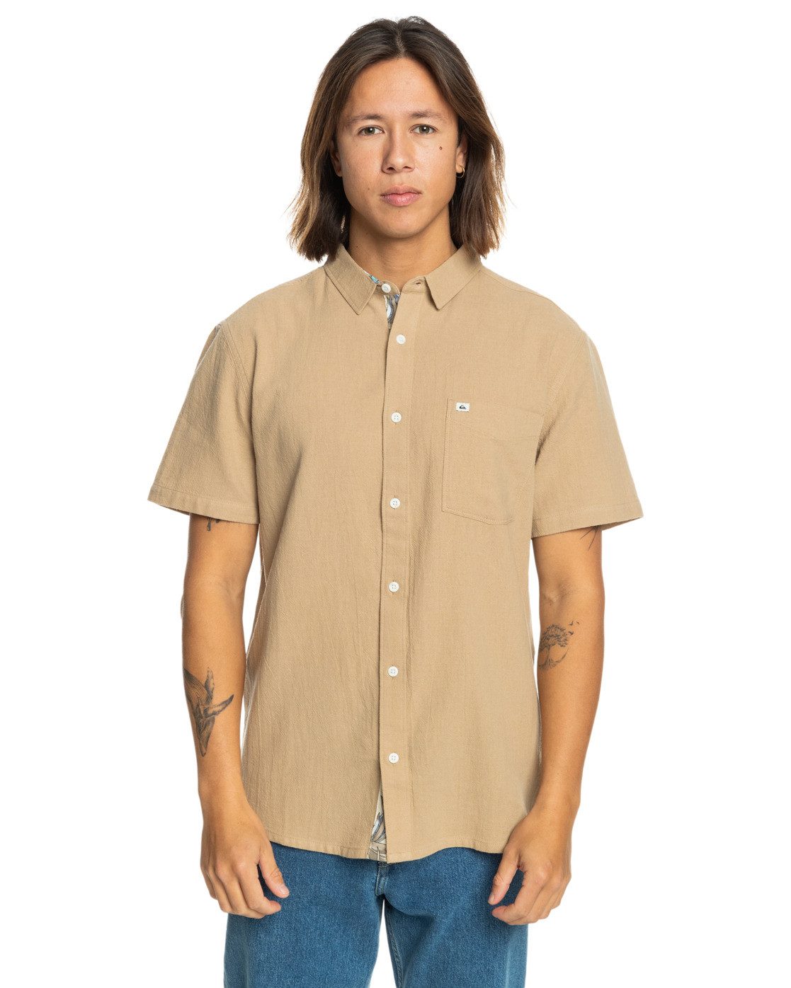 Quiksilver Kurzarmhemd Time Box günstig online kaufen