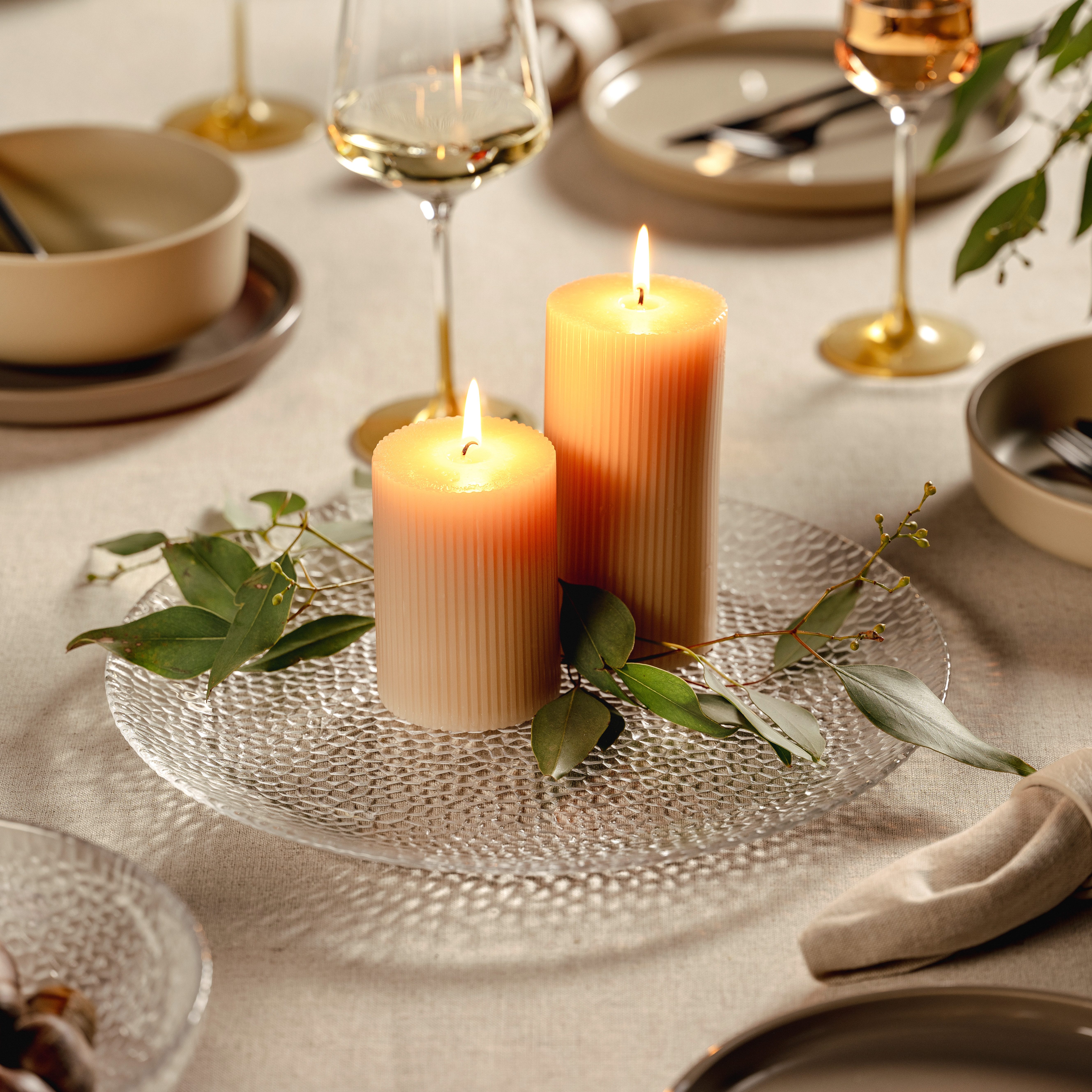 LEONARDO Dekoteller Martello, aus Glas