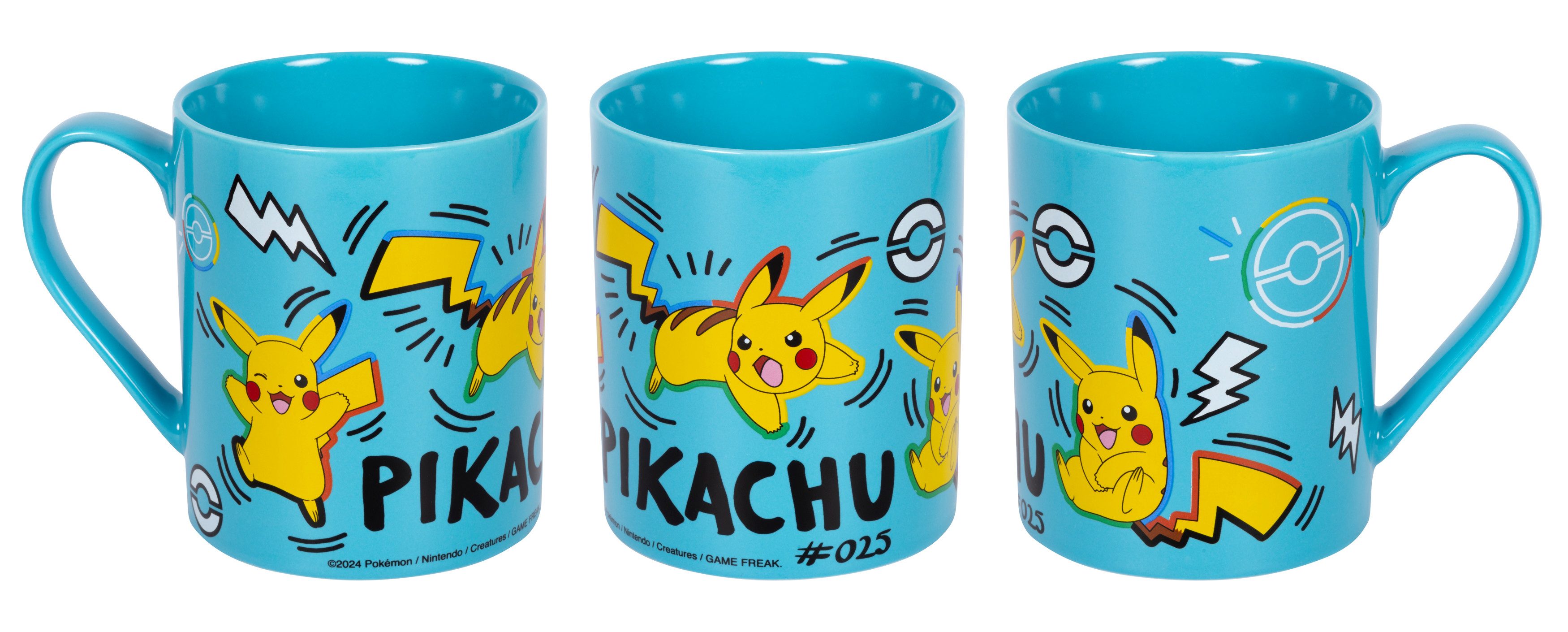 The Pokémon Company Tasse Tasse - Pokémon PrimeLine (komplett koloriert) (NEU & OVP)