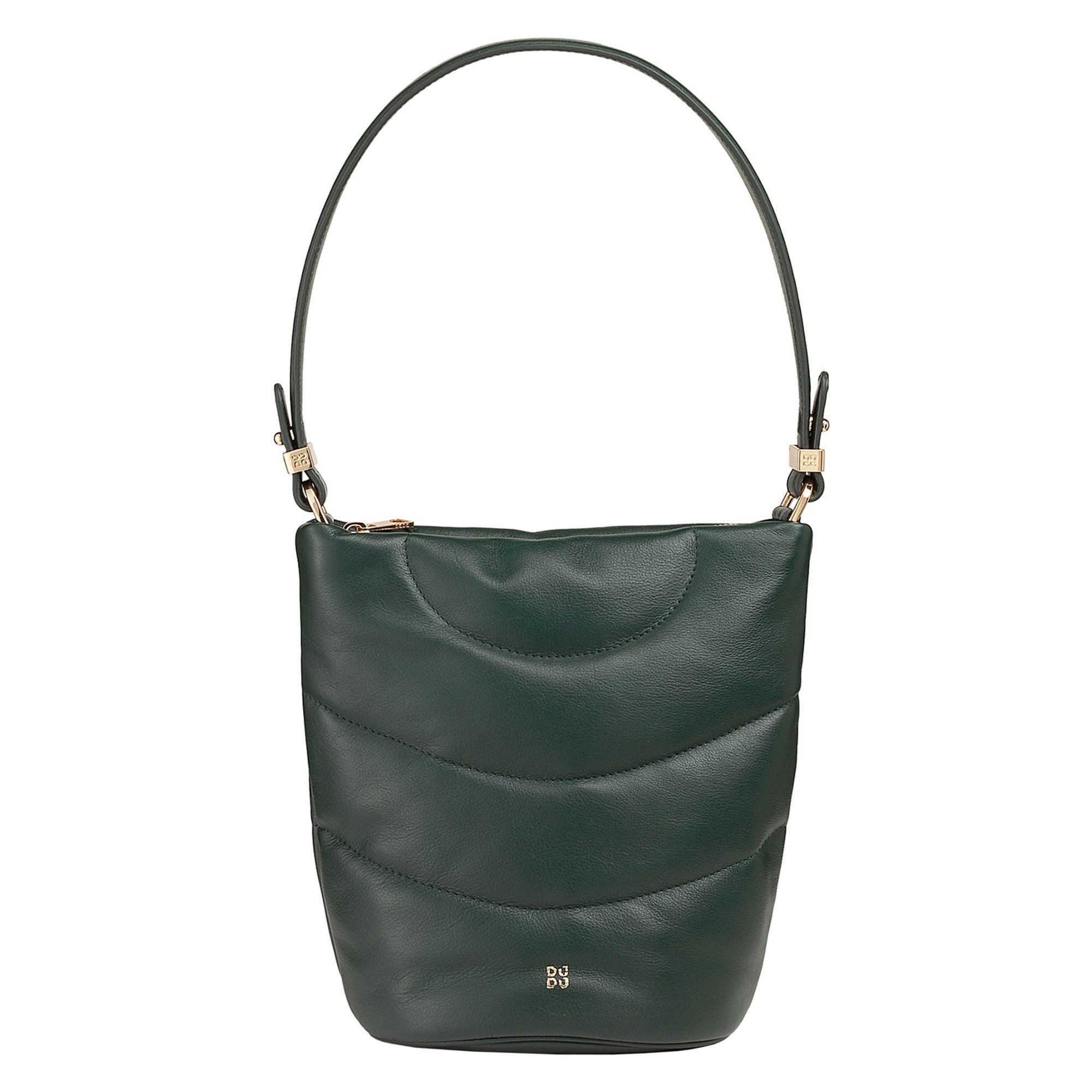 DuDu Schultertasche Barbara, Leder