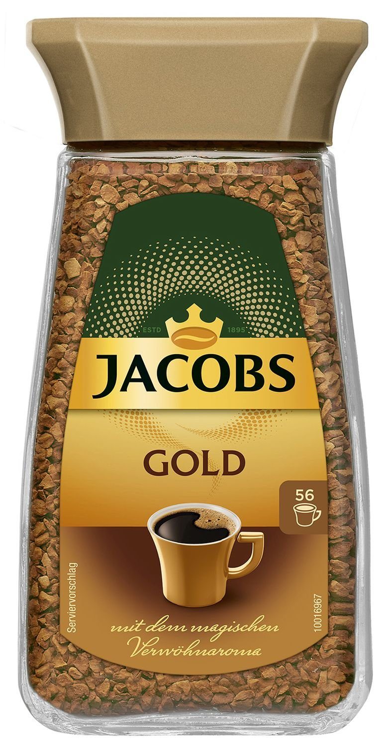 JACOBS Kugelschreiber Kaffee Gold löslich 200 g
