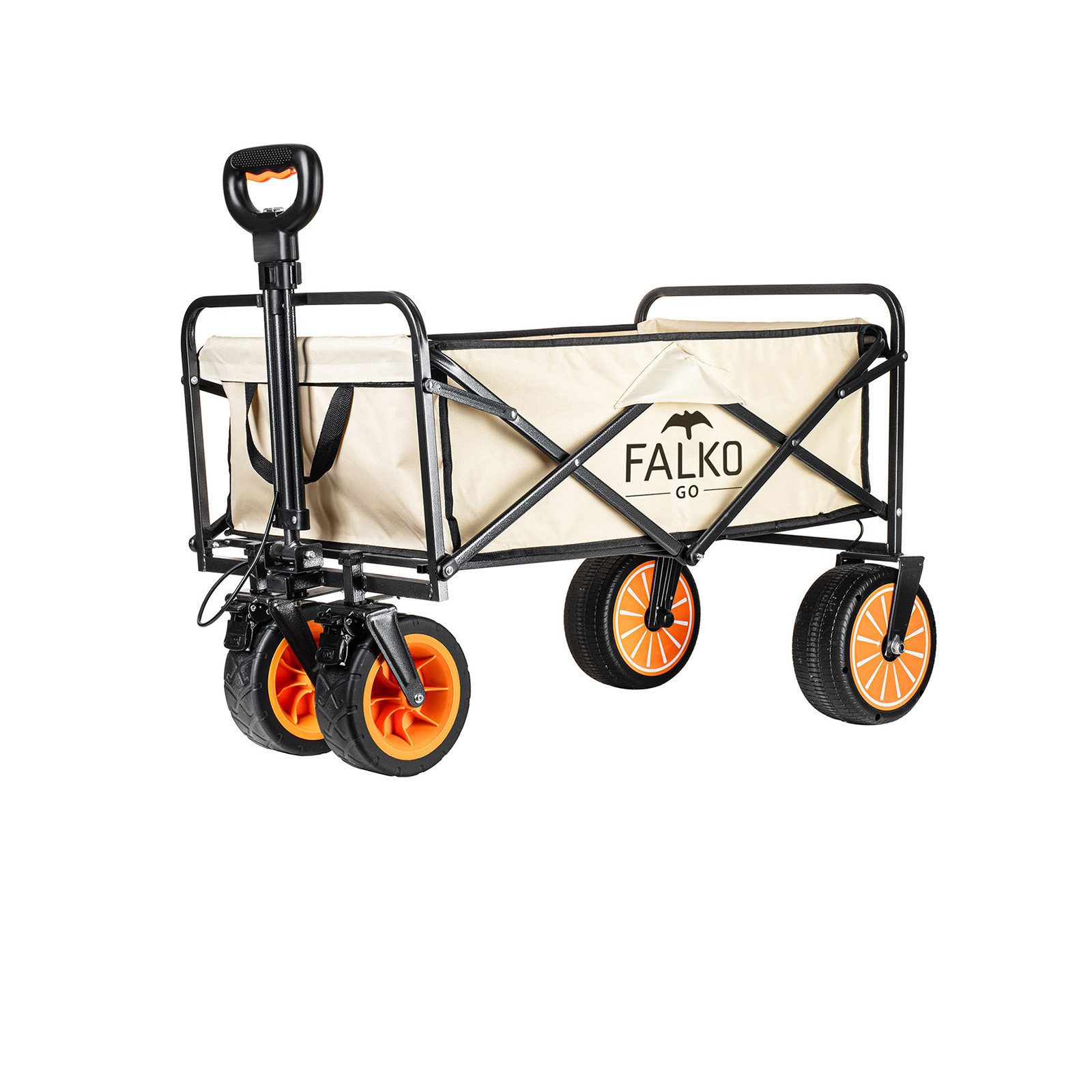 Bollerwagen Falko Go Elektrischer Bollerwagen faltbar