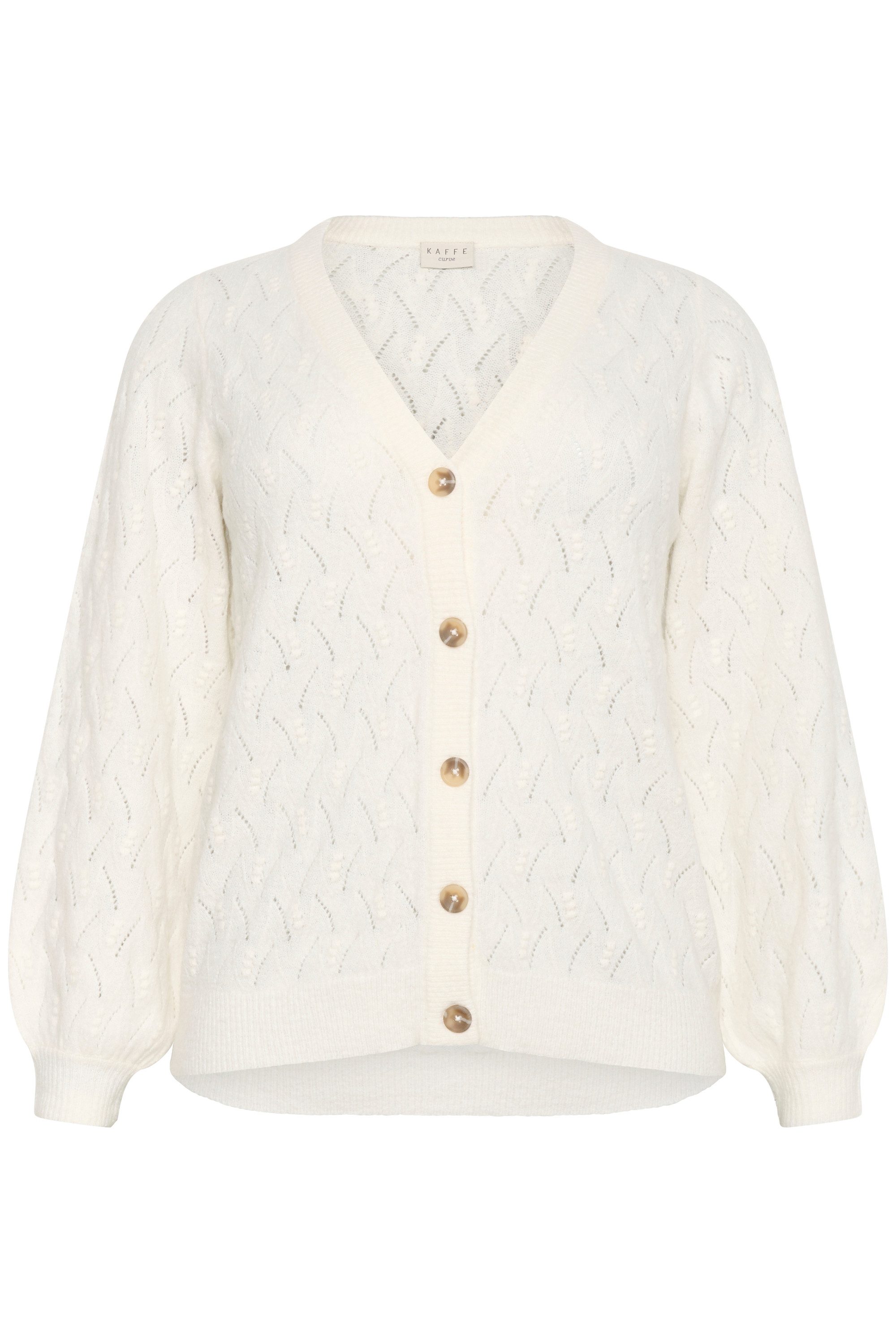 KAFFE Curve Cardigan Strickjacke KCanita Große günstig online kaufen