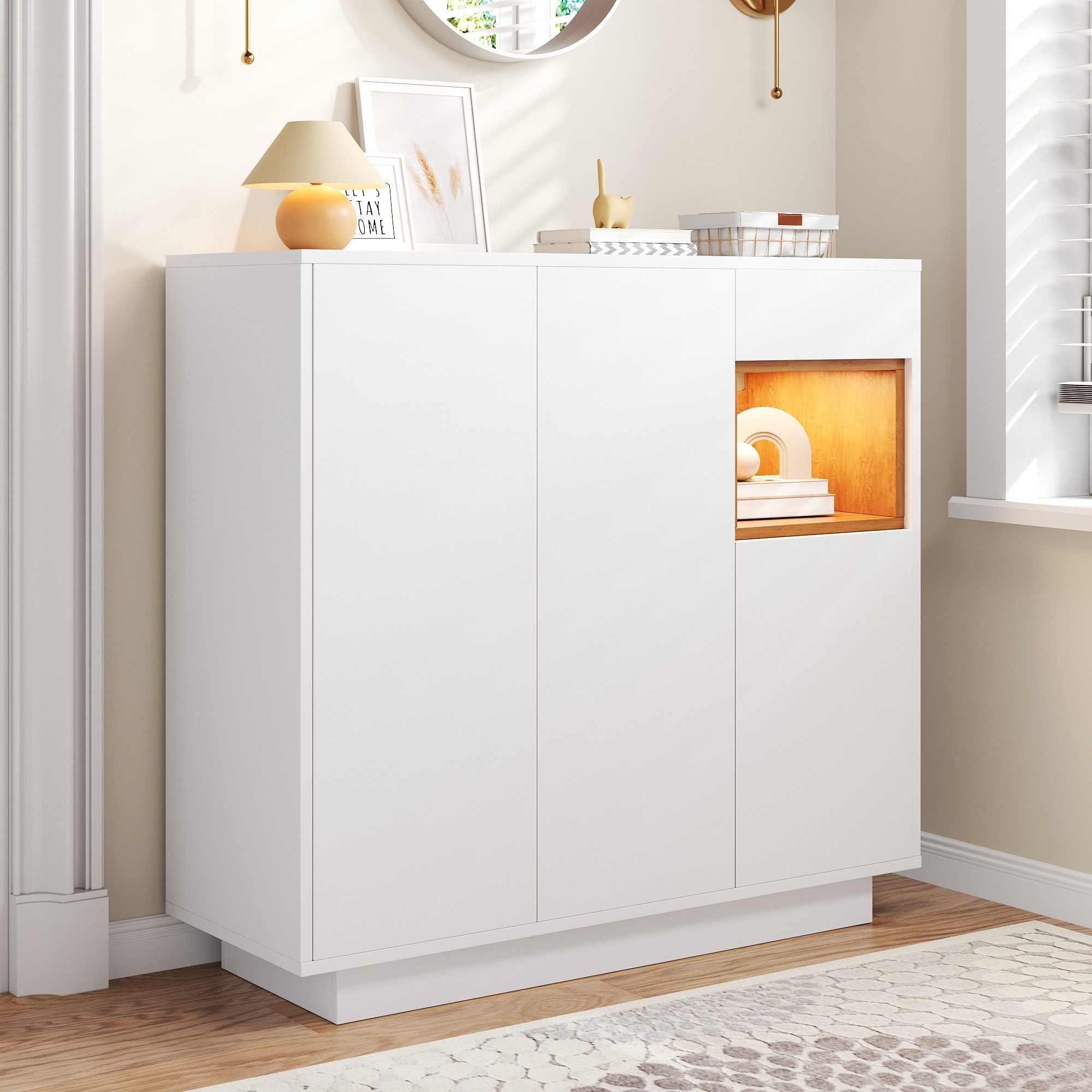 REDOM Schuhschrank Moderner Aufbewahrungsschrank (Schuhkommode, Schuhkipper günstig online kaufen