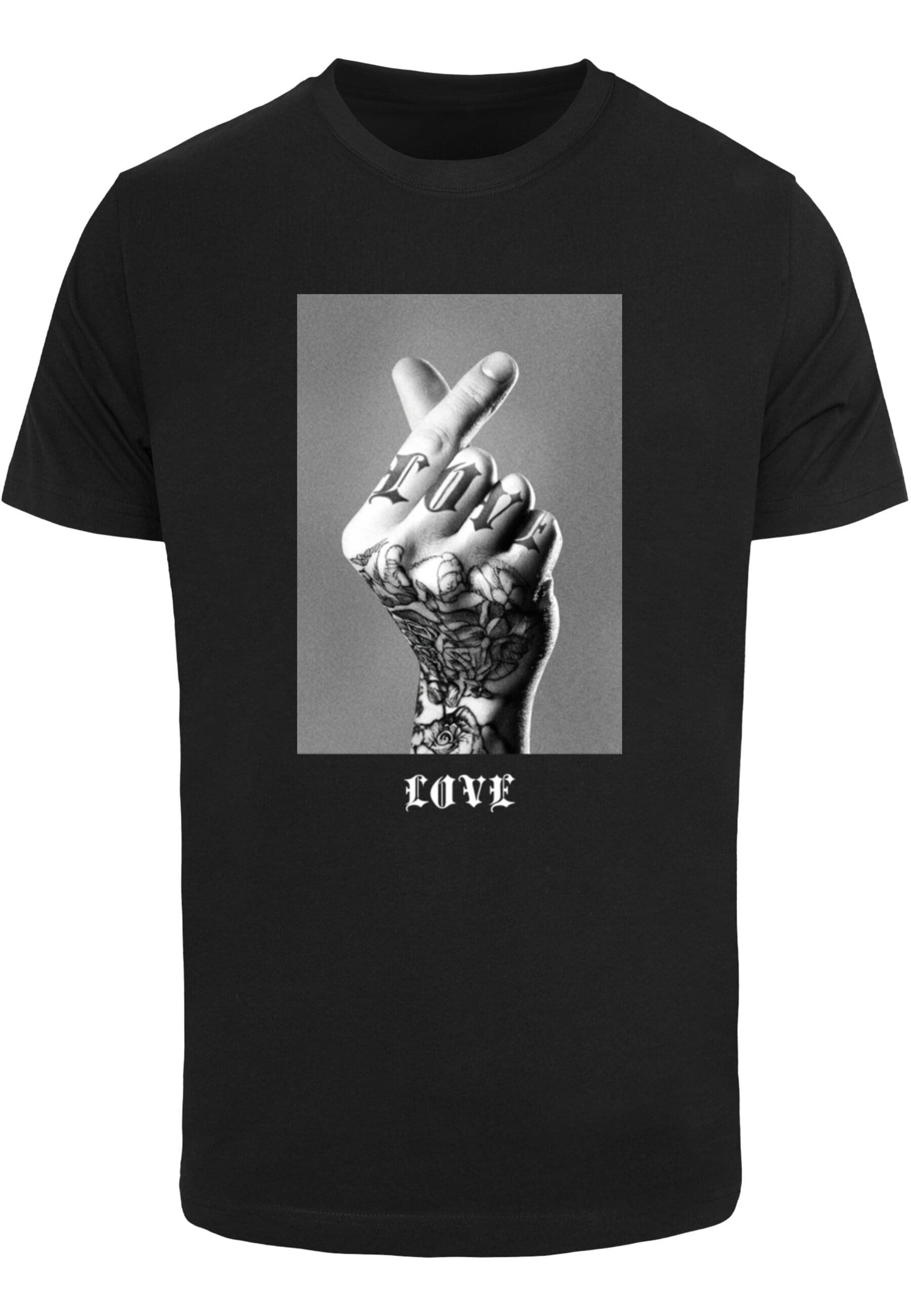 MisterTee T-Shirt MisterTee Tattoed Love Sign Tee (1-tlg)