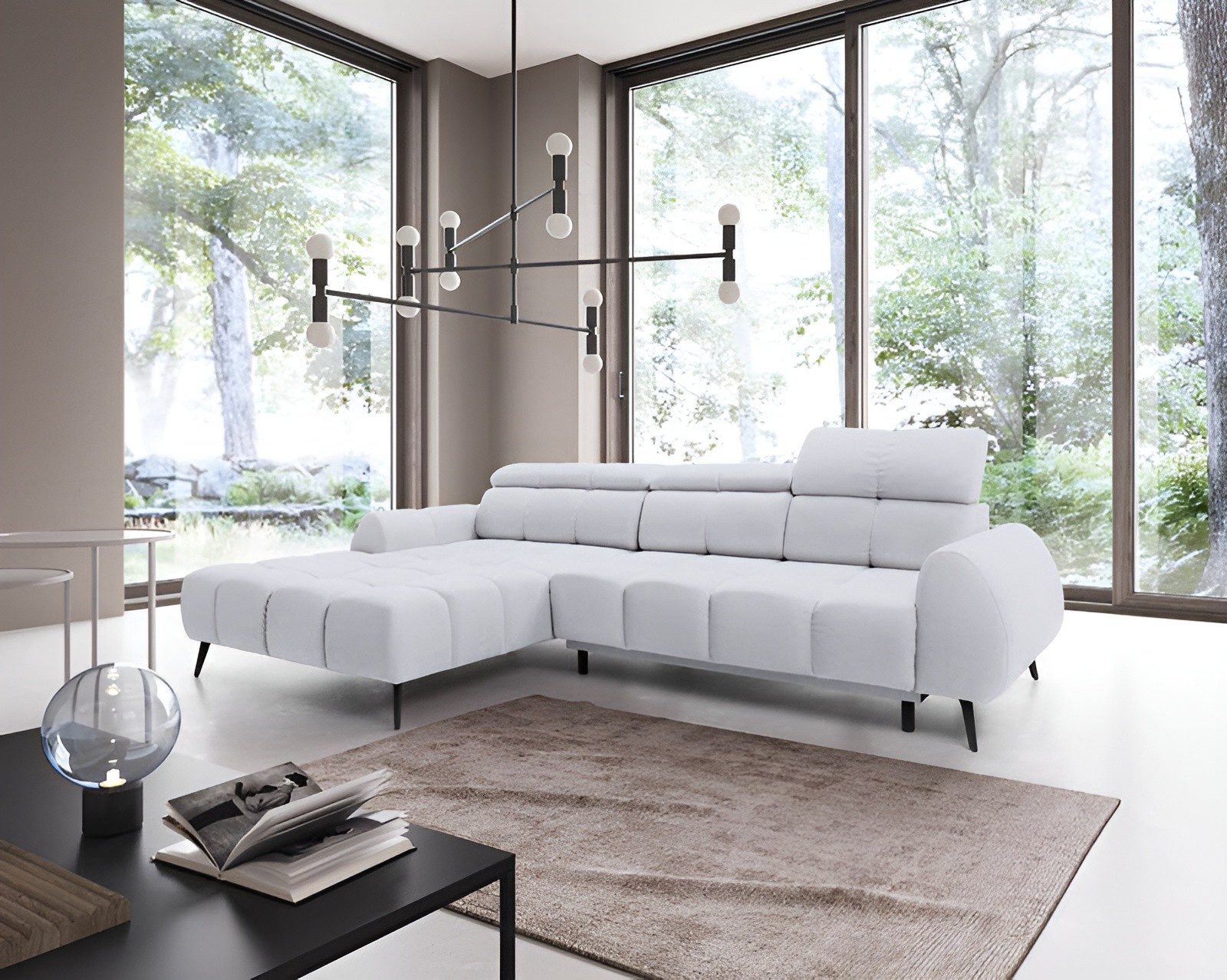 Luxusbetten24 Schlafsofa Designer Sofa Piano, mit günstig online kaufen