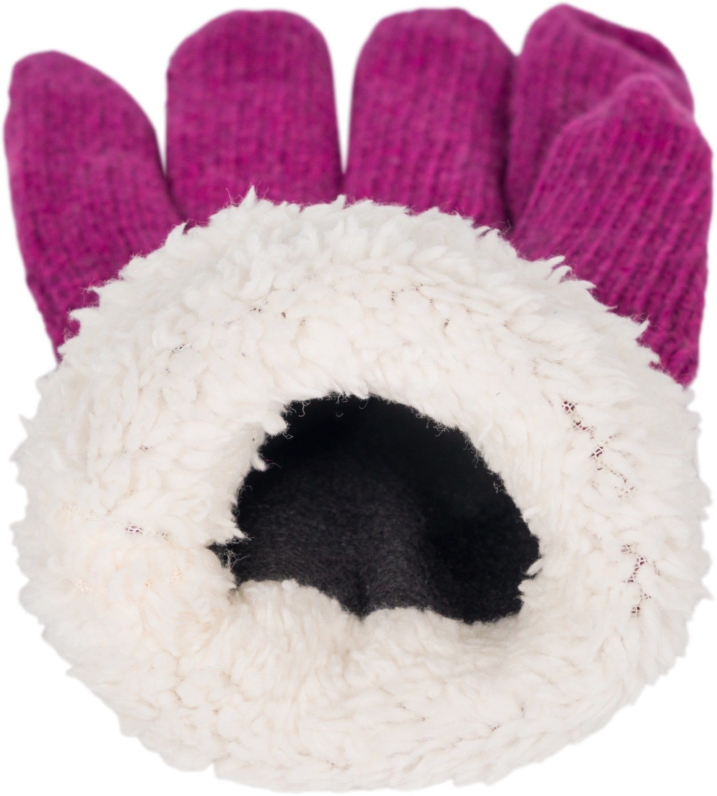 styleBREAKER Strickhandschuhe Strickhandschuhe mit Strass und Fleece (1-St) günstig online kaufen