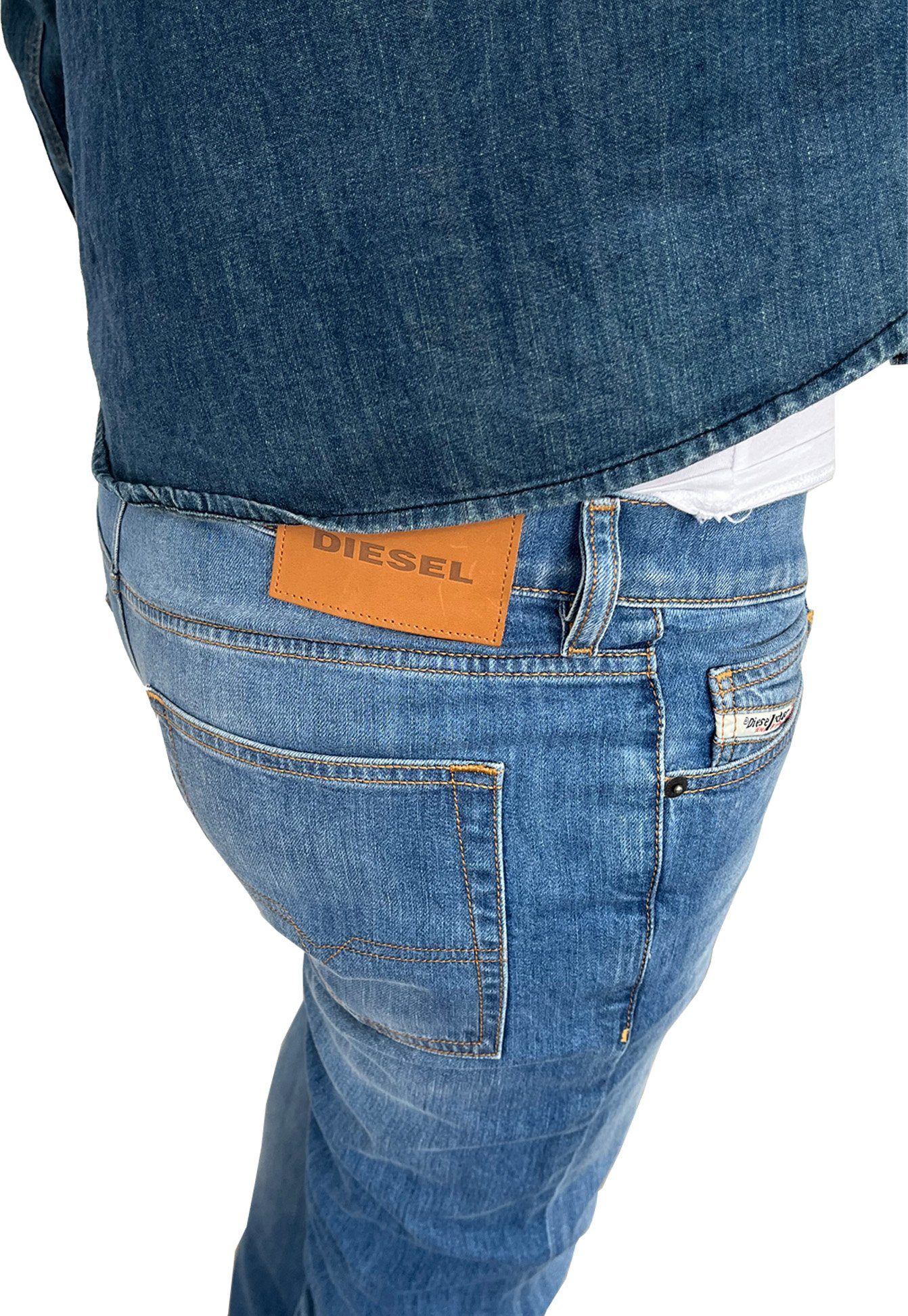 Diesel Slim-fit-Jeans Diesel Herren Jeans D-Luster klassisch 5-Pocket-Style