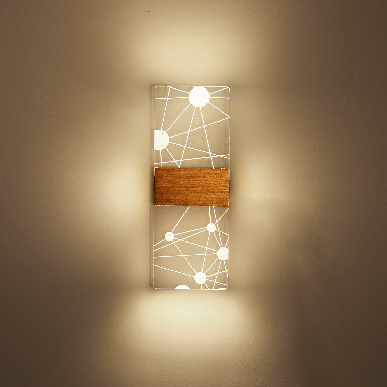 LETGOSPT LED Wandleuchte 5W Wandleuchte LED günstig online kaufen