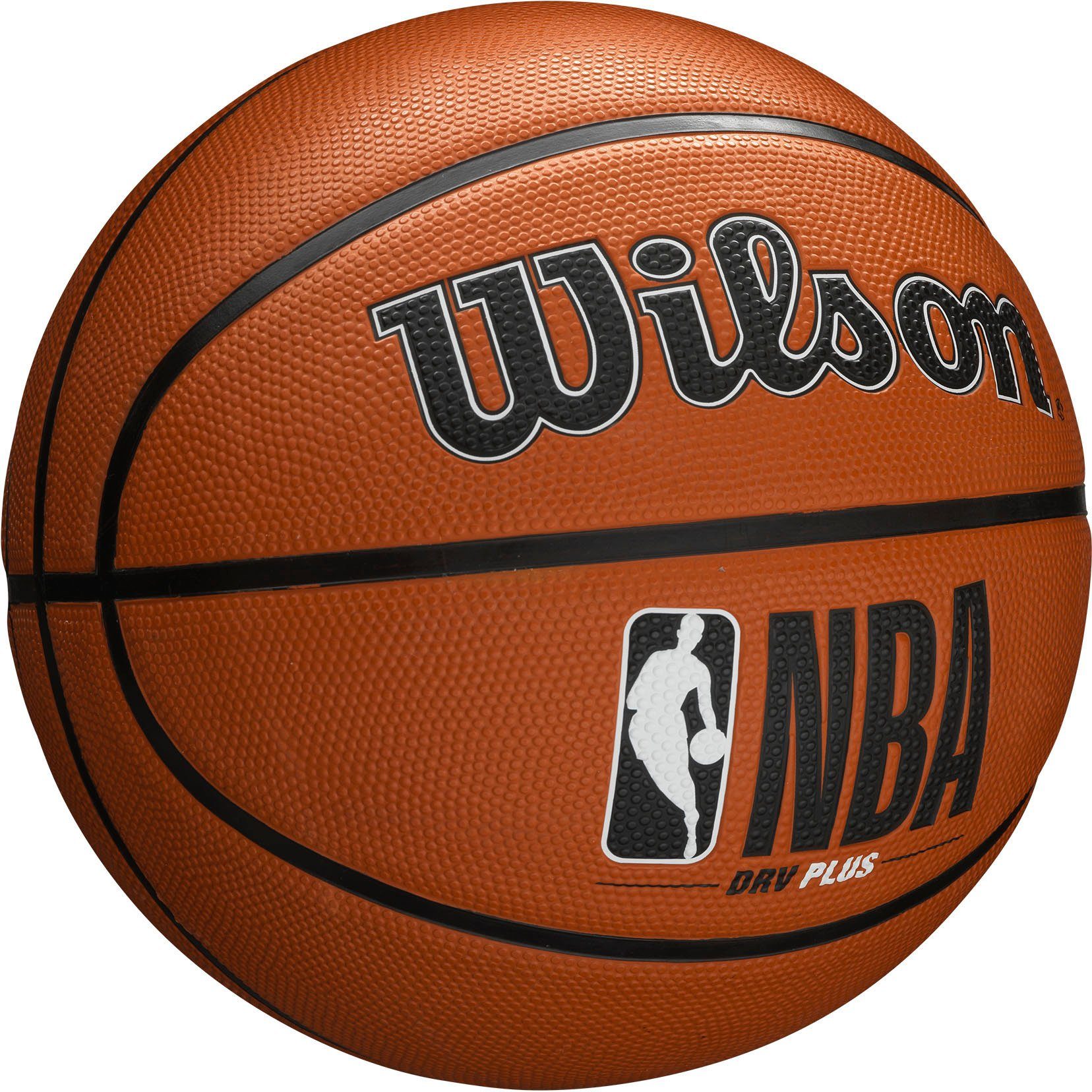 Wilson Basketball NBA DRV PLUS BSKT SZ7, für Babys, Kinder und Teens, aus Synthetik