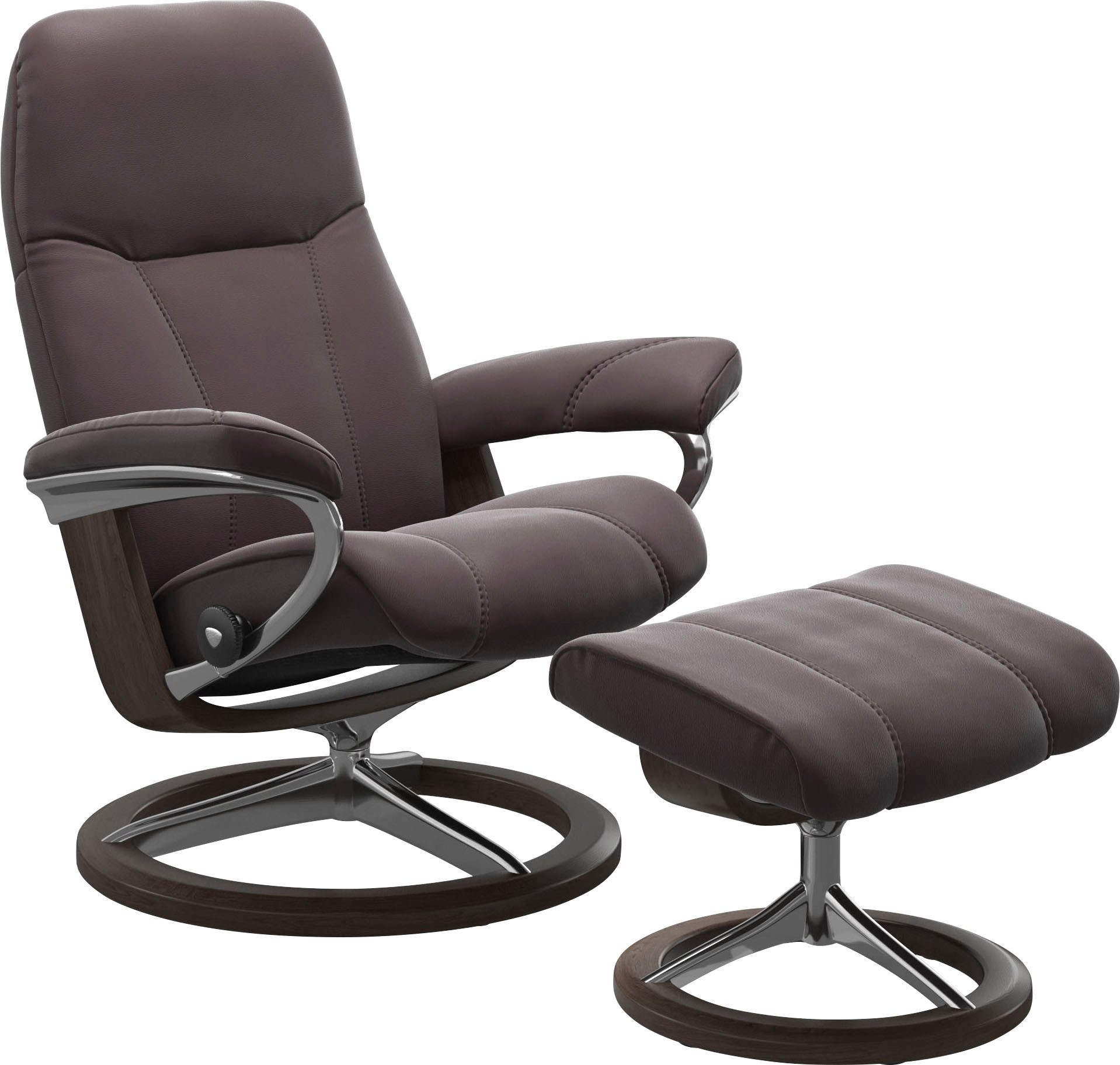 Größe Relaxsessel Base, Gestell S, Signature Wenge Consul, mit Stressless®