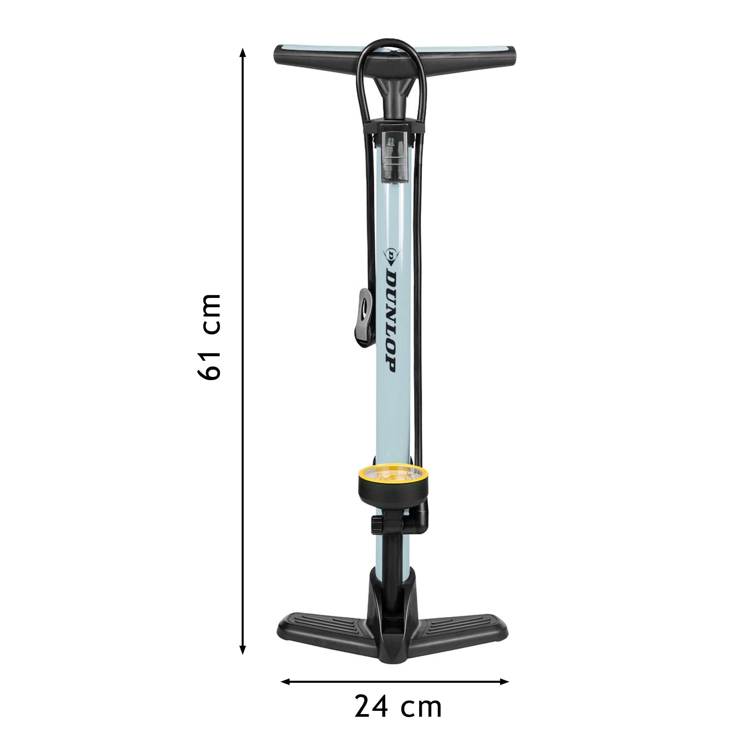Dunlop Fahrradpumpe Dunlop Fahrradpumpe mit Manometer