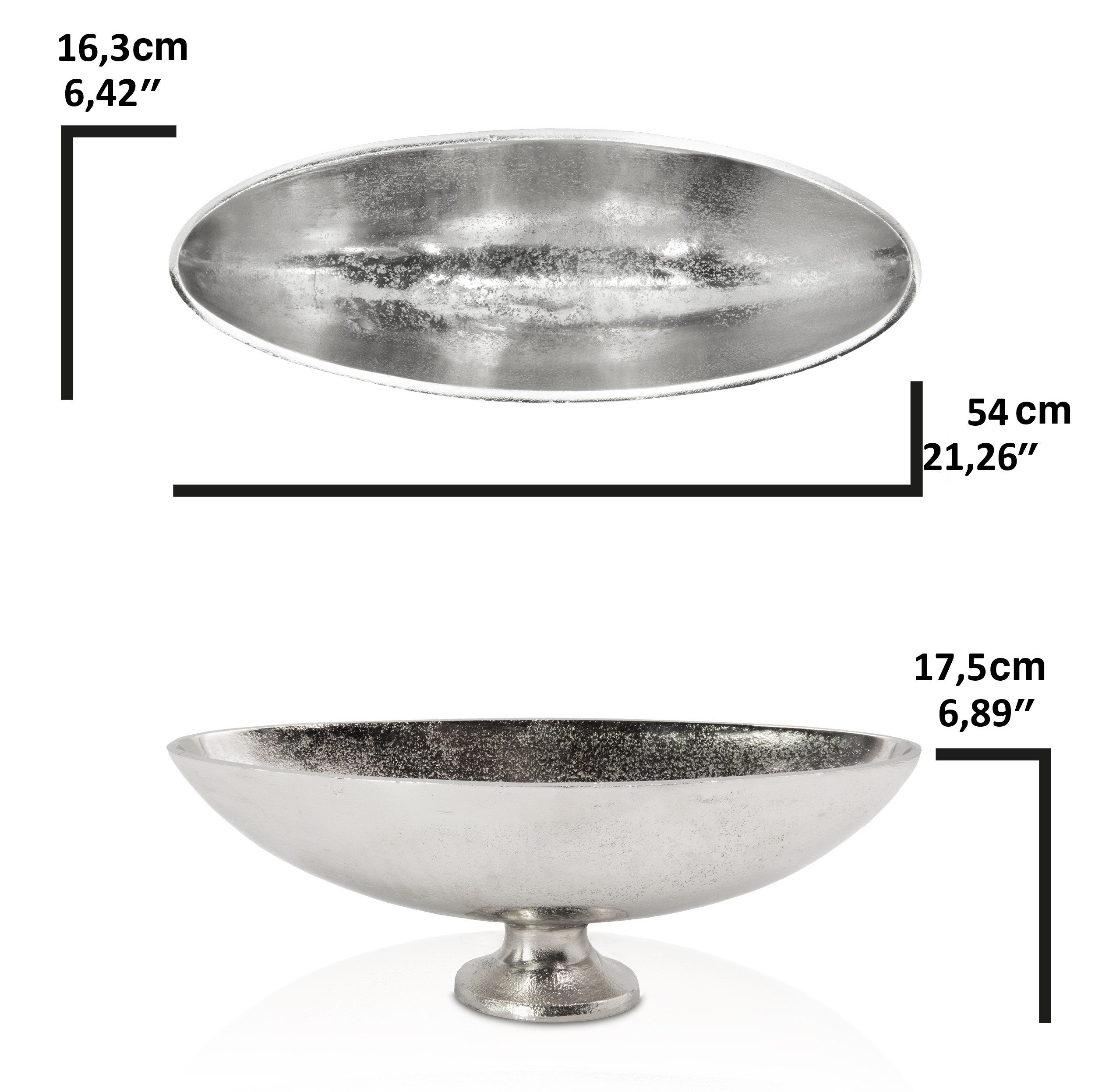 Blümelhuber Dekoschale Deko-Schale aus Aluminium – Eleganz für jede Jahresz günstig online kaufen