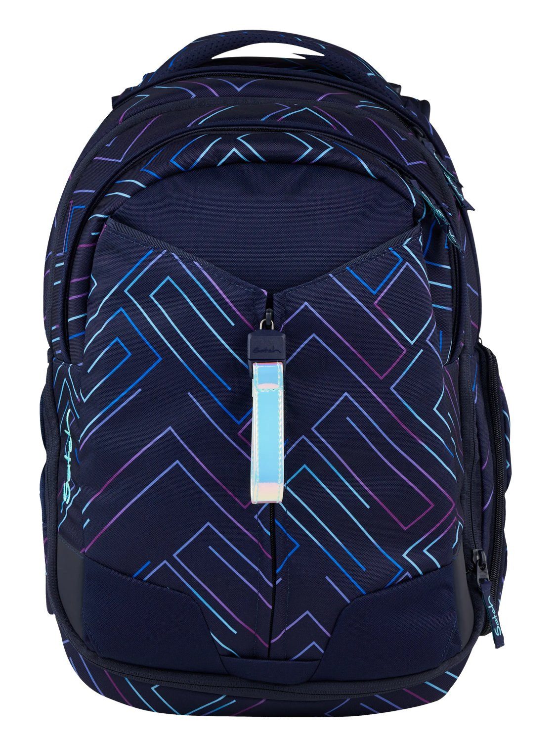 Satch Schulrucksack match (1-tlg), mit erweiterbarem Stauraum