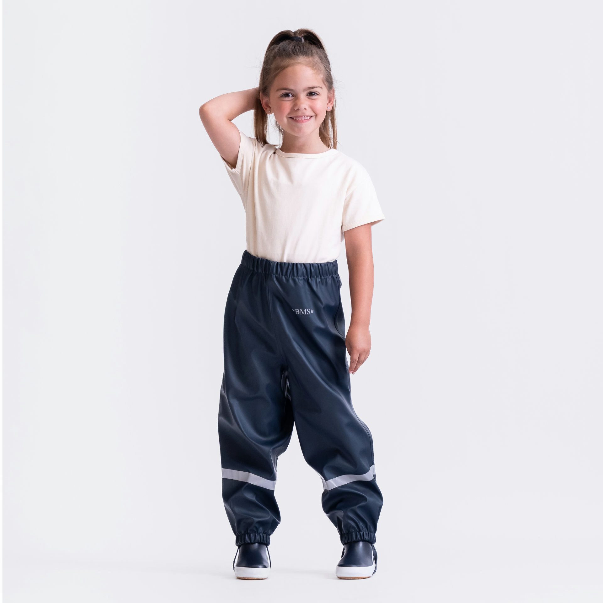 BMS Regen- und Matschhose BMS Regenbundhose für Kinder 100% wasserdicht ideal für den Waldkindergarten