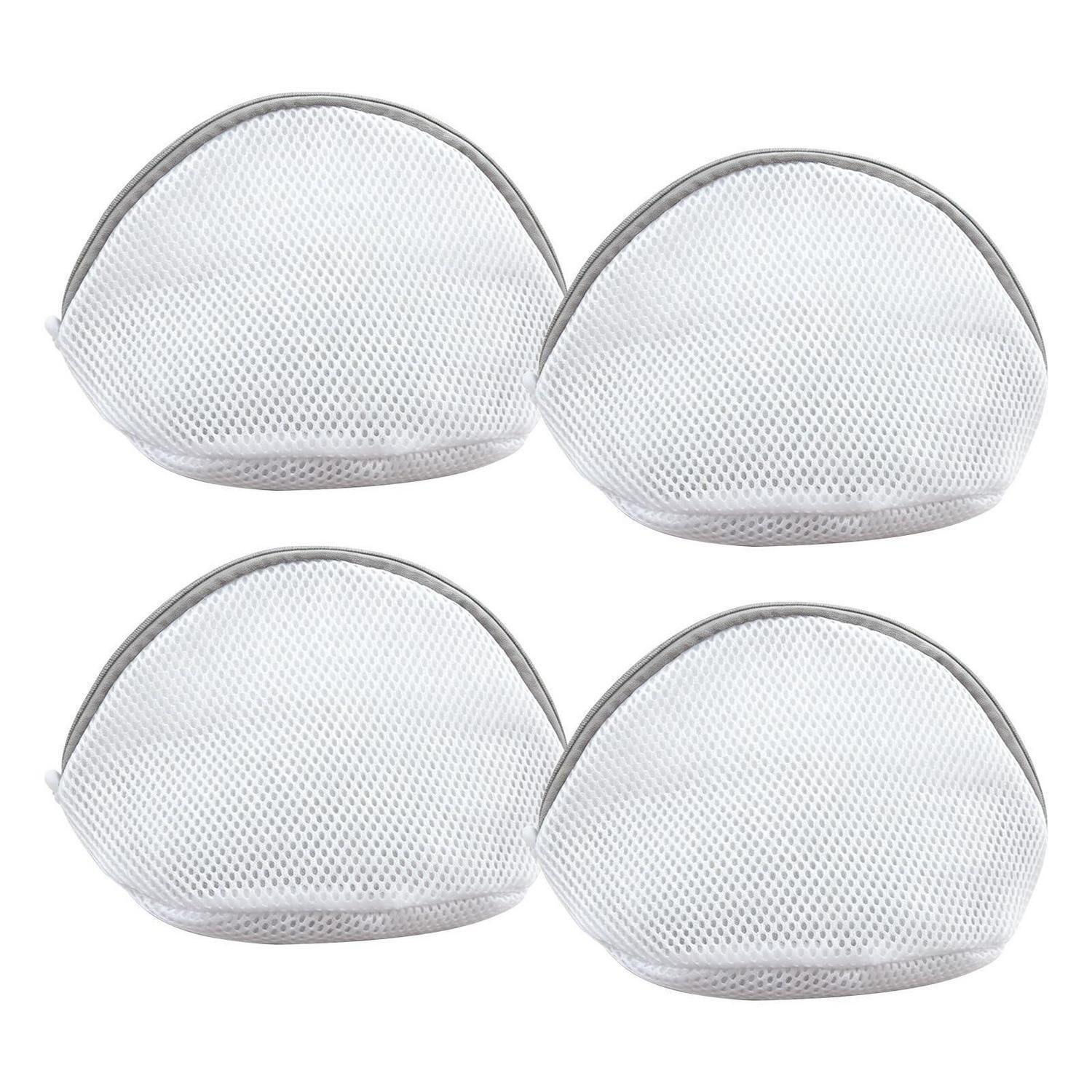 LuxusKollektion Wäschenetz 4er Set Wäschenetz BH halbrund 18x15cm