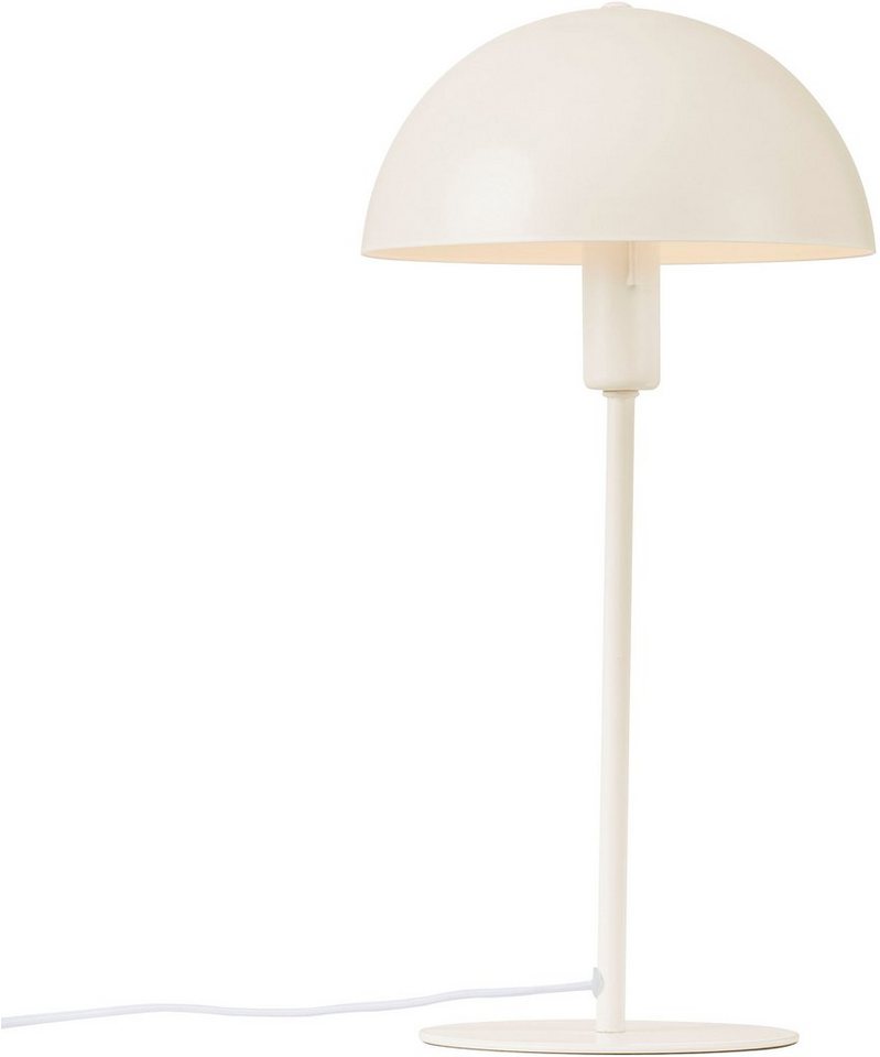 Nordlux Tischleuchte Ellen 20, ohne Leuchtmittel, Moderner, eleganter Stil,  erzeugt ein weiches Lichtfeld, Kippschalter, geeignet für Standard E14 LED  Leuchtmittel