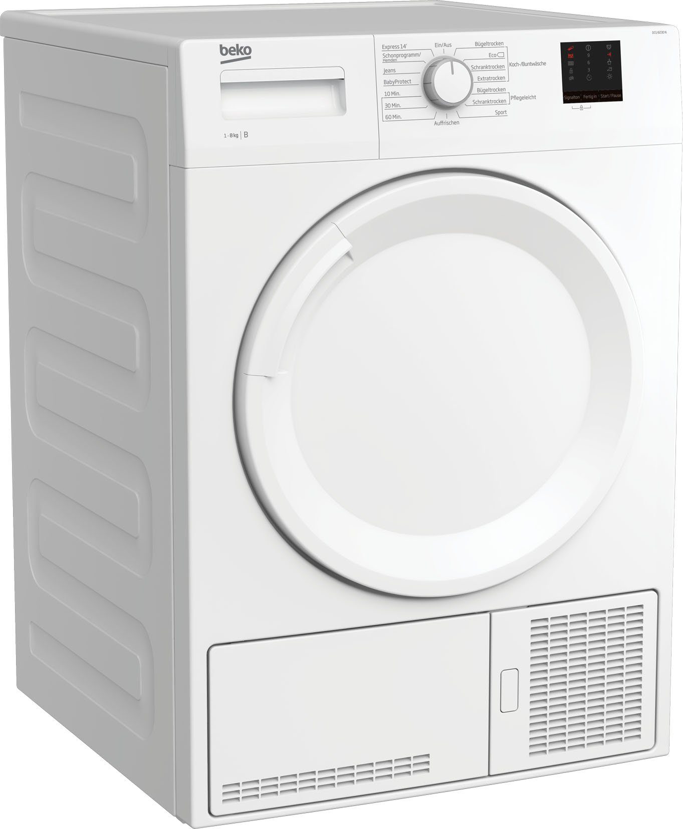 BEKO 8230 DCU Kondenstrockner N, kg 8