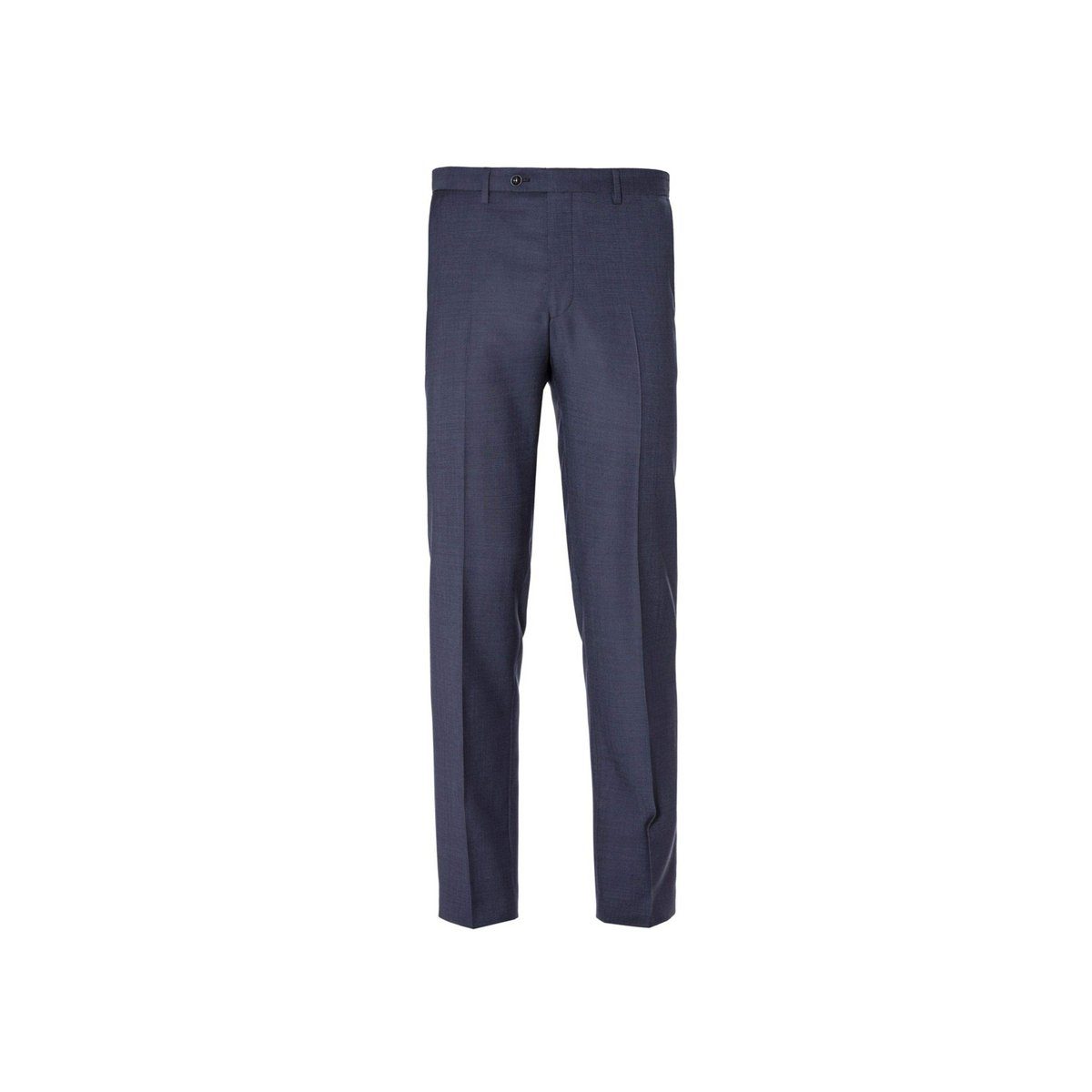 Leithäuser Stoffhose blau regular (1-tlg)