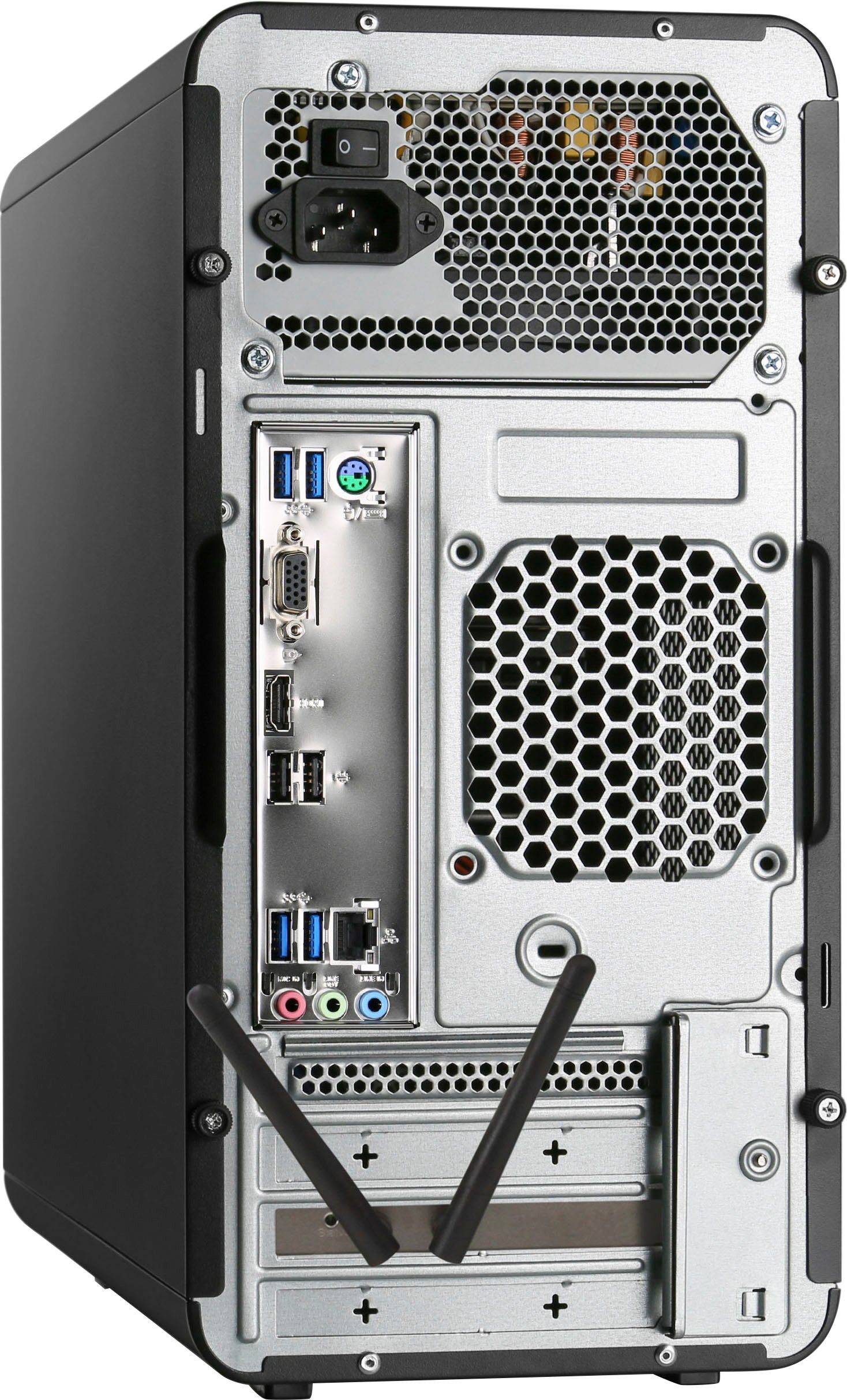 CSL Sprint V28986 Gaming-PC (AMD Graphics, 5 Radeon Luftkühlung) 8 anthrazit PRO 500 4650G, GB SSD, RAM, GB AMD Ryzen
