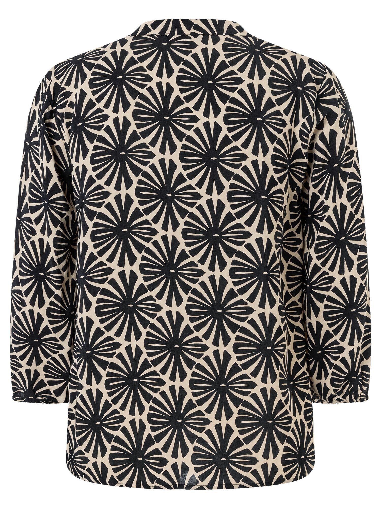 MORE&MORE Klassische Bluse Printbluse