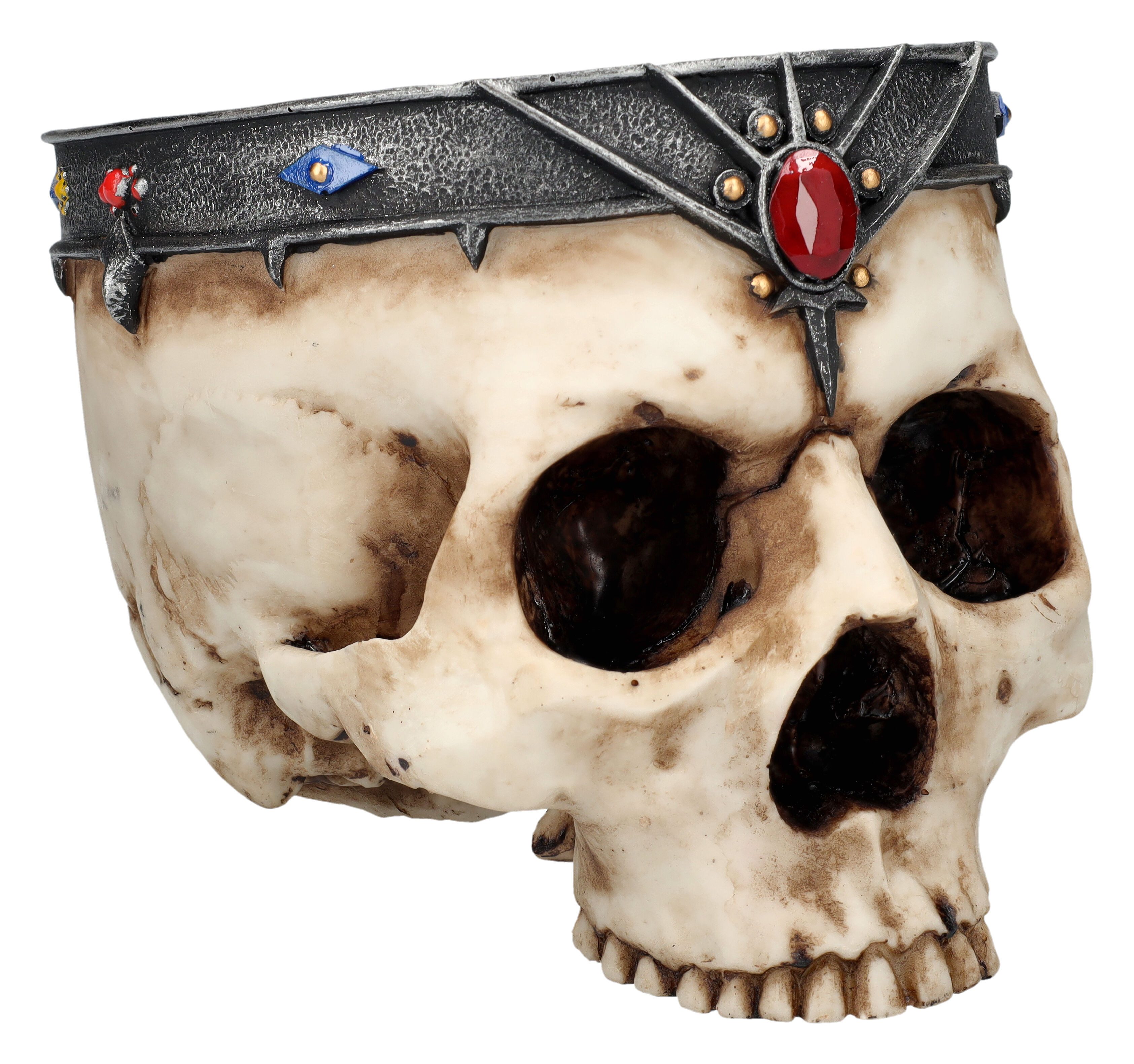 Figuren Shop GmbH Blumentopf Totenkopf Schale günstig online kaufen